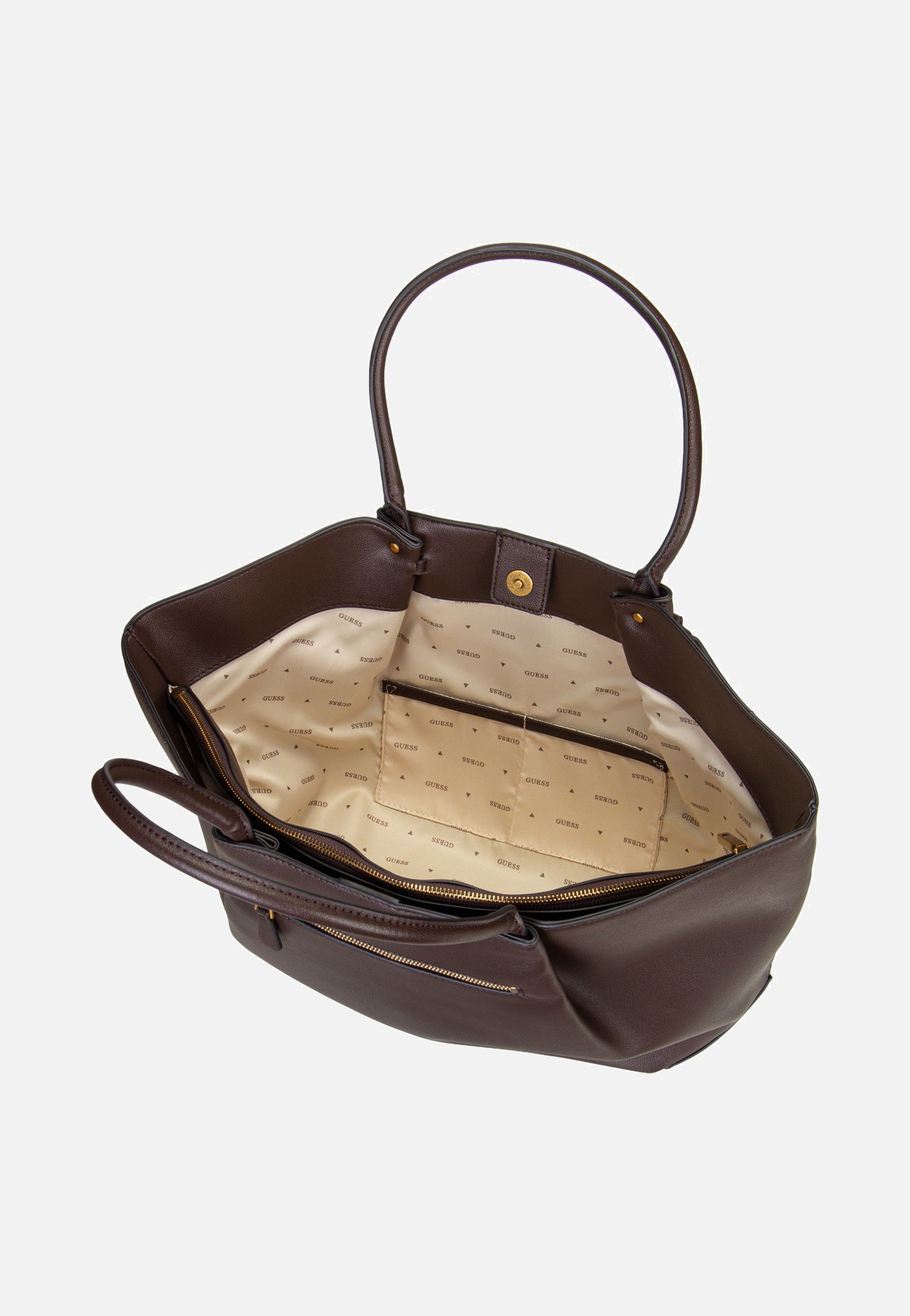 Guess Allegra Girlfriend 37230 Brown Tote-tas