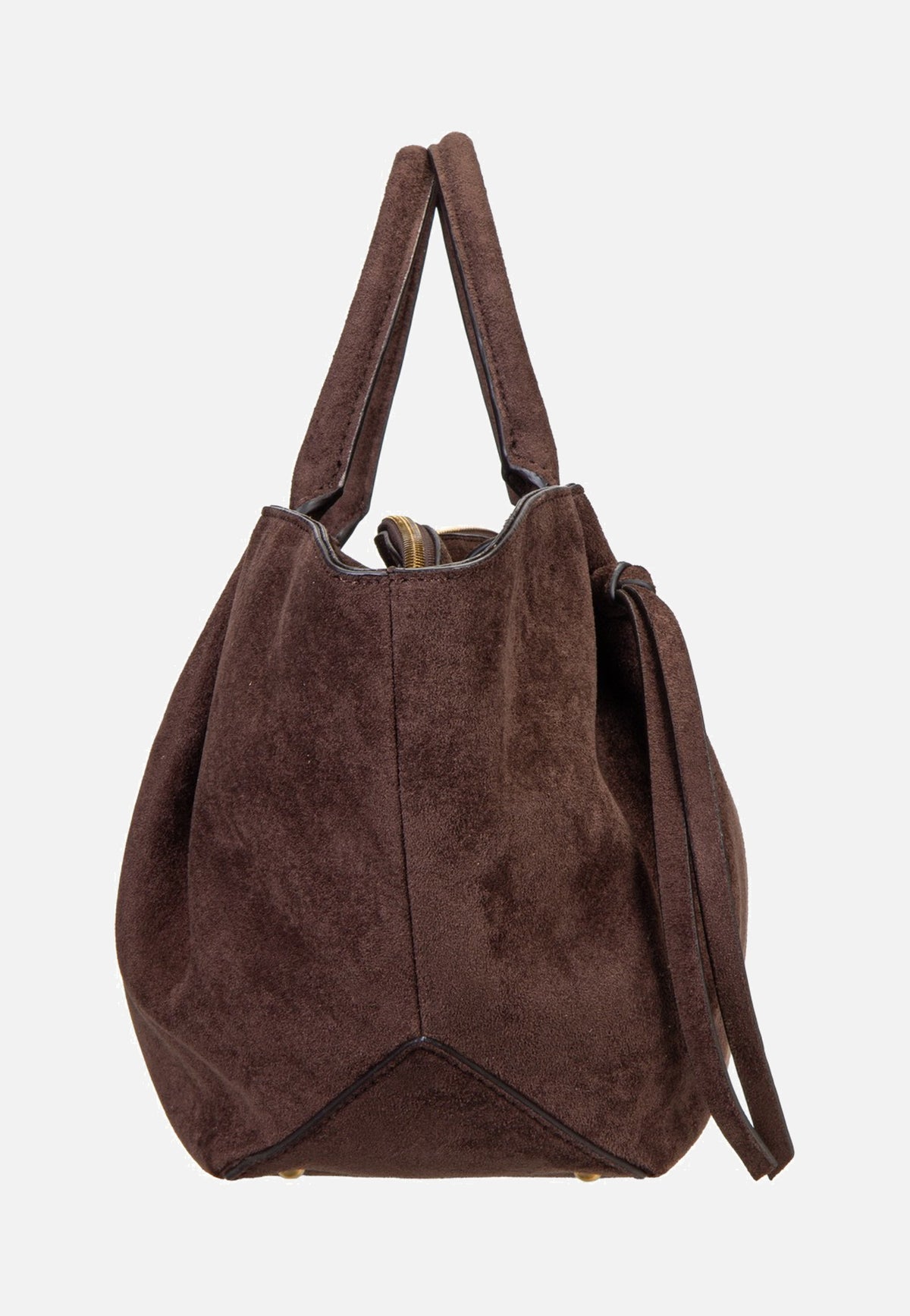 Guess Allegra Girlfriend Suede 37060 Espresso Borsa a tracolla