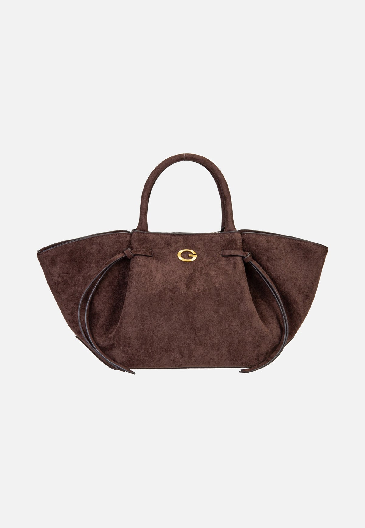 Guess Allegra Girlfriend Suede 37060 Espresso Borsa a tracolla