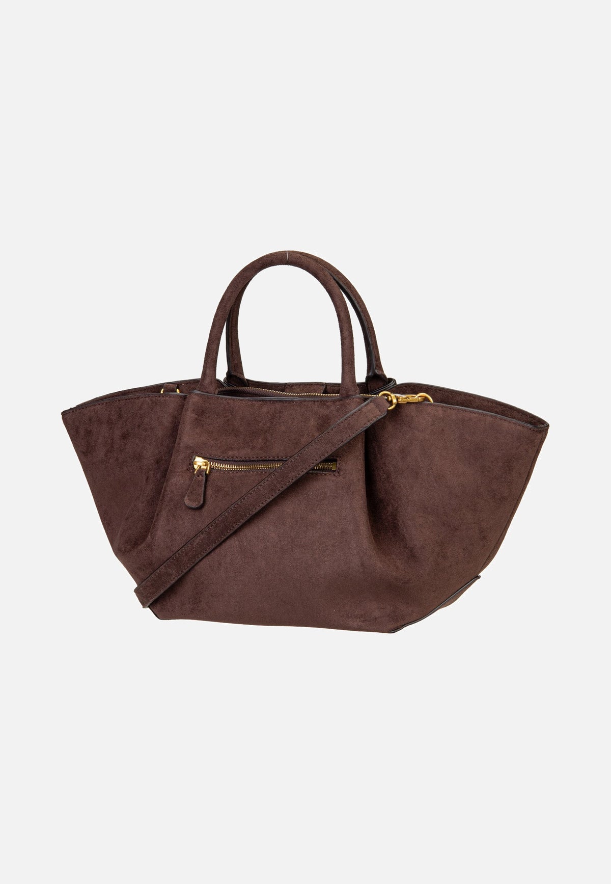 Guess Allegra Girlfriend Suede 37060 Espresso Borsa a tracolla