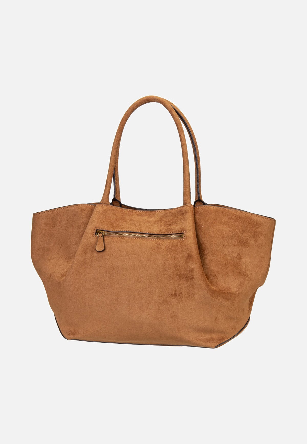 Guess Allegra Girlfriend Suede 37230 Cognac Borsa tote