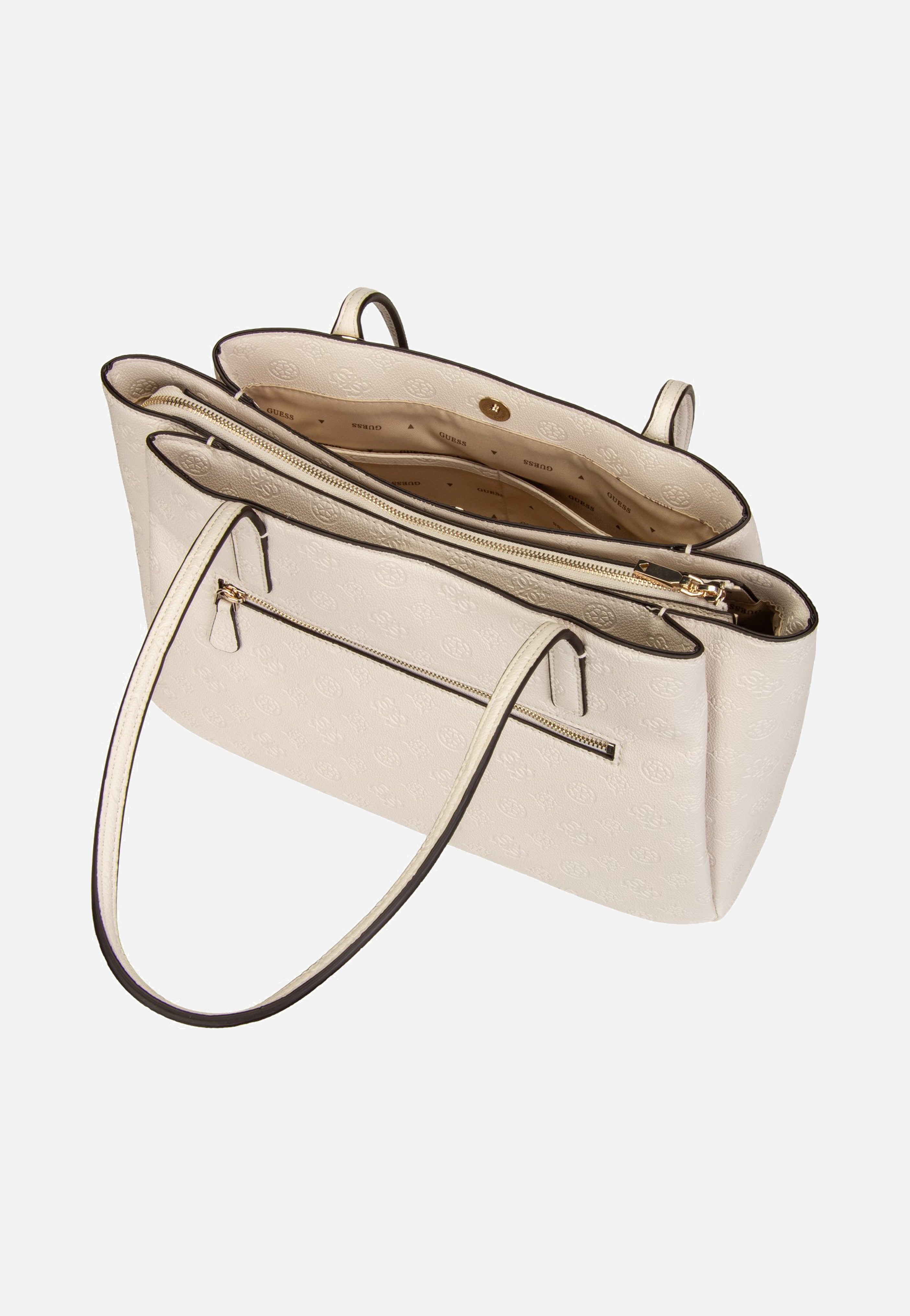 Guess - Anise Multi Comp Tote Stone Logo - Tote Bag | Women-Image