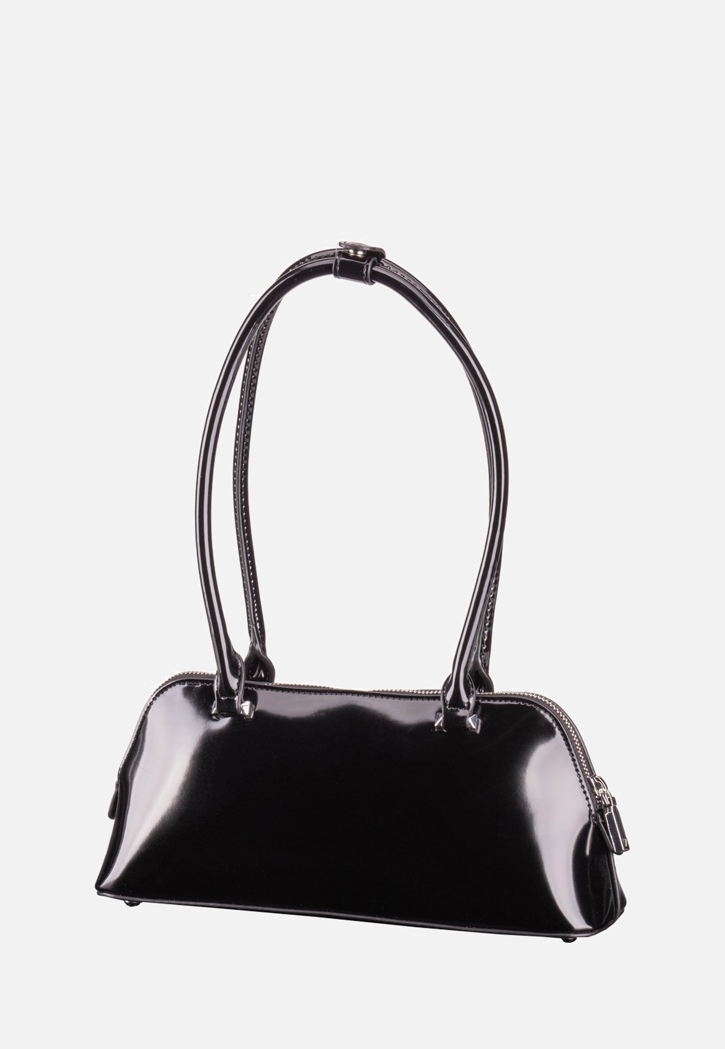 Guess Arnela Shoulder Satchel Black Evening Bag