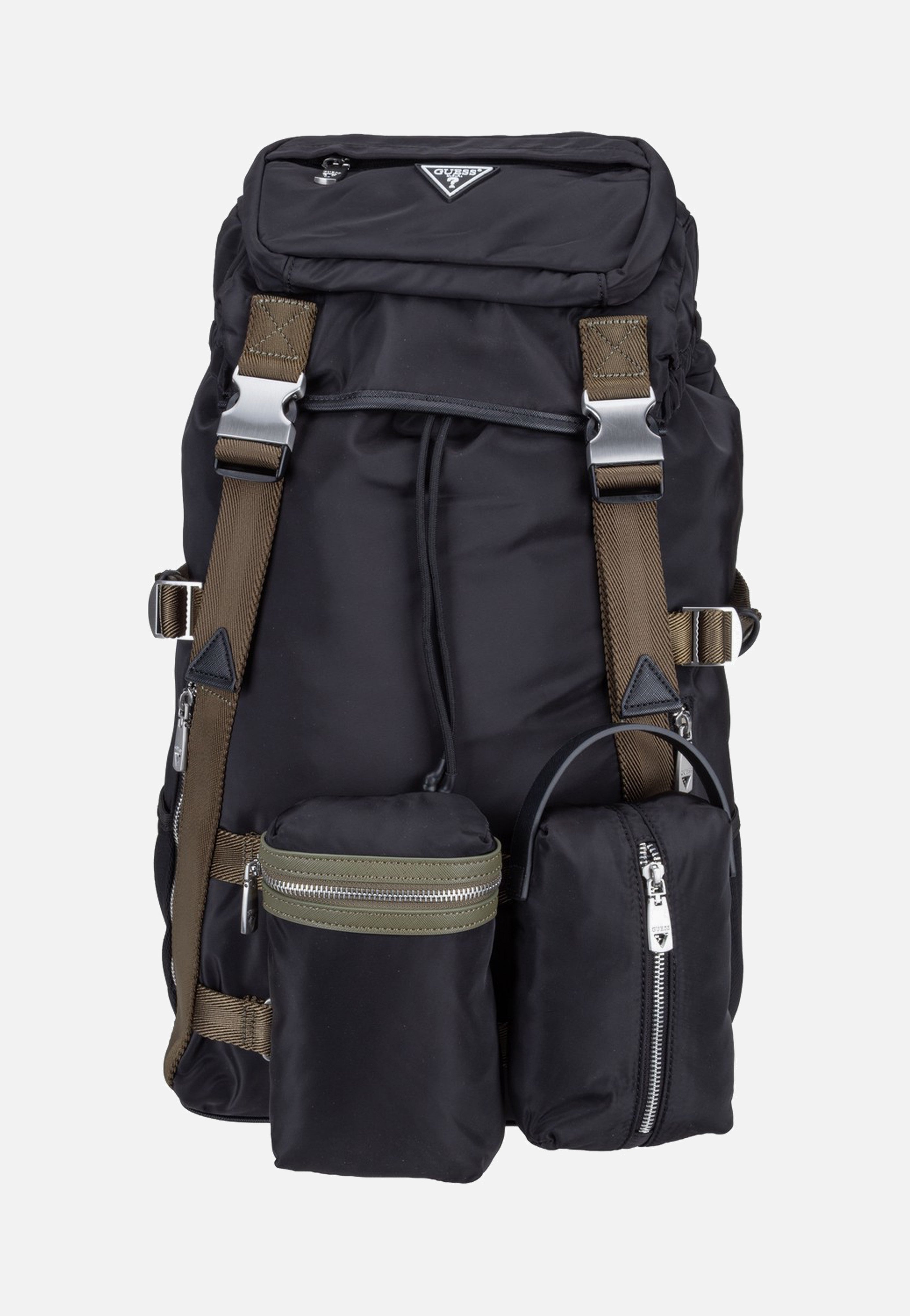 Guess Berlin Multipocket Black Backpack