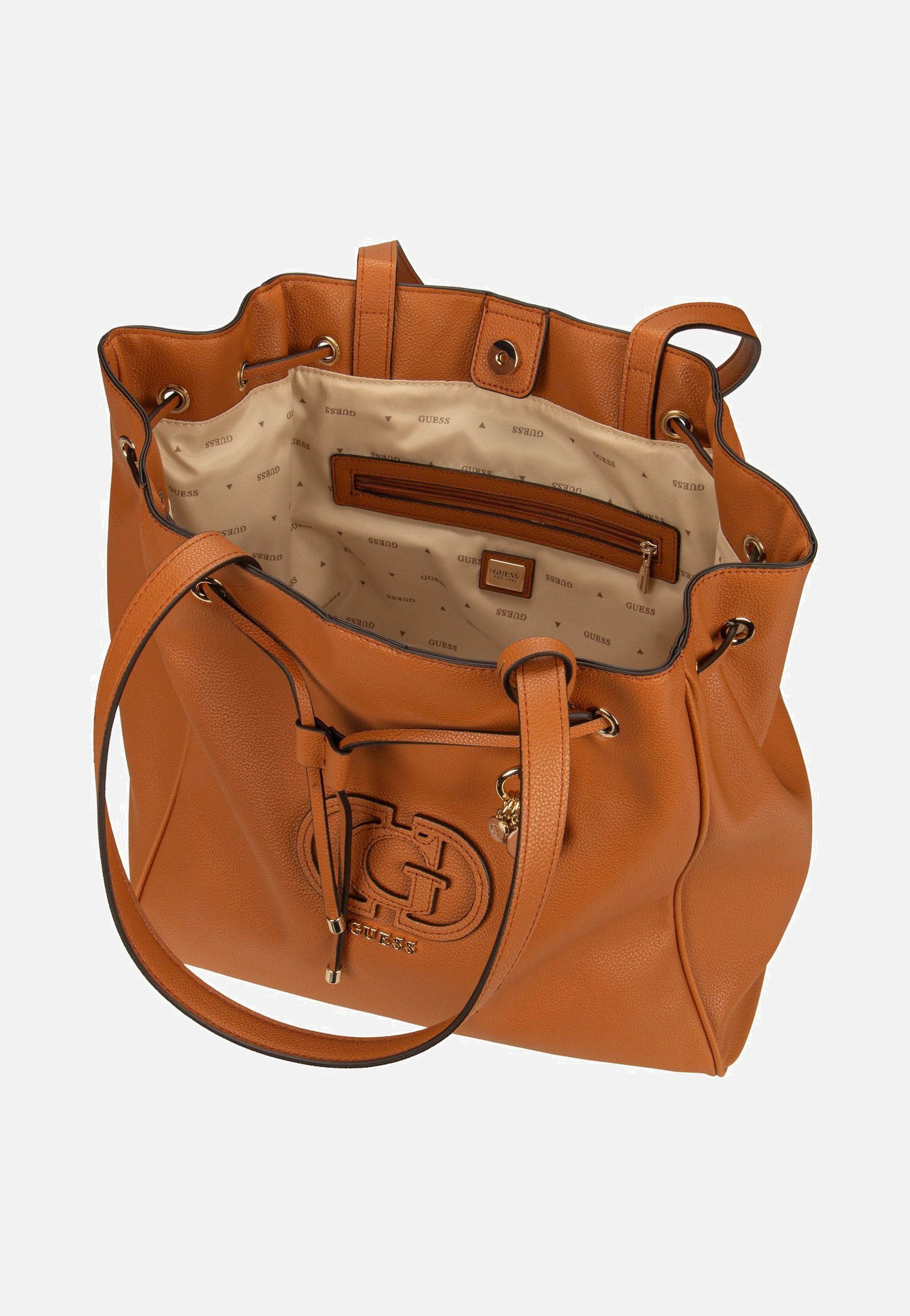 Guess - Calebra Drawstring TO 36230 Cognac - Shopper | Neutral-Image
