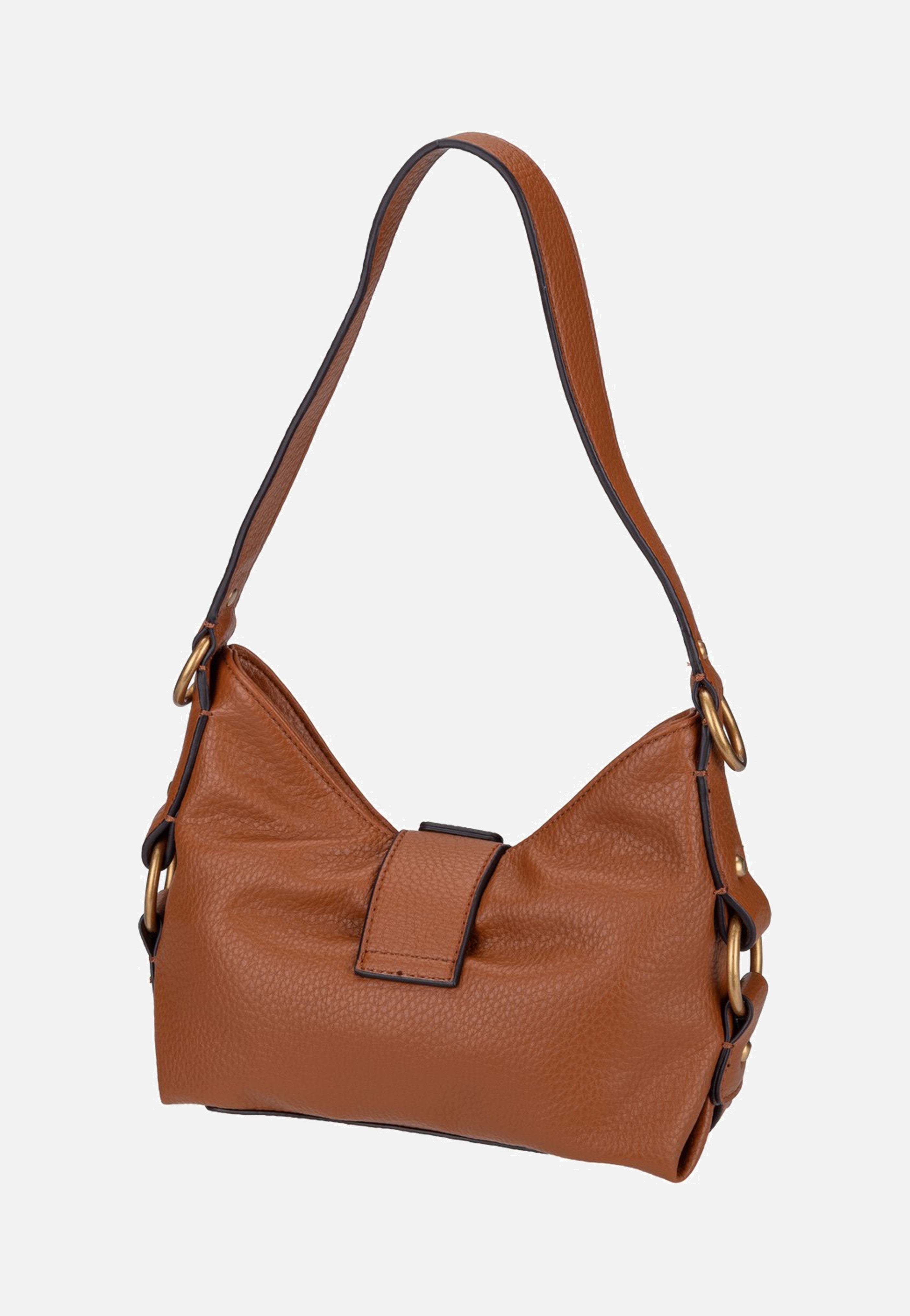 Guess Camden Mini 8720 Cognac Shoulder Bag