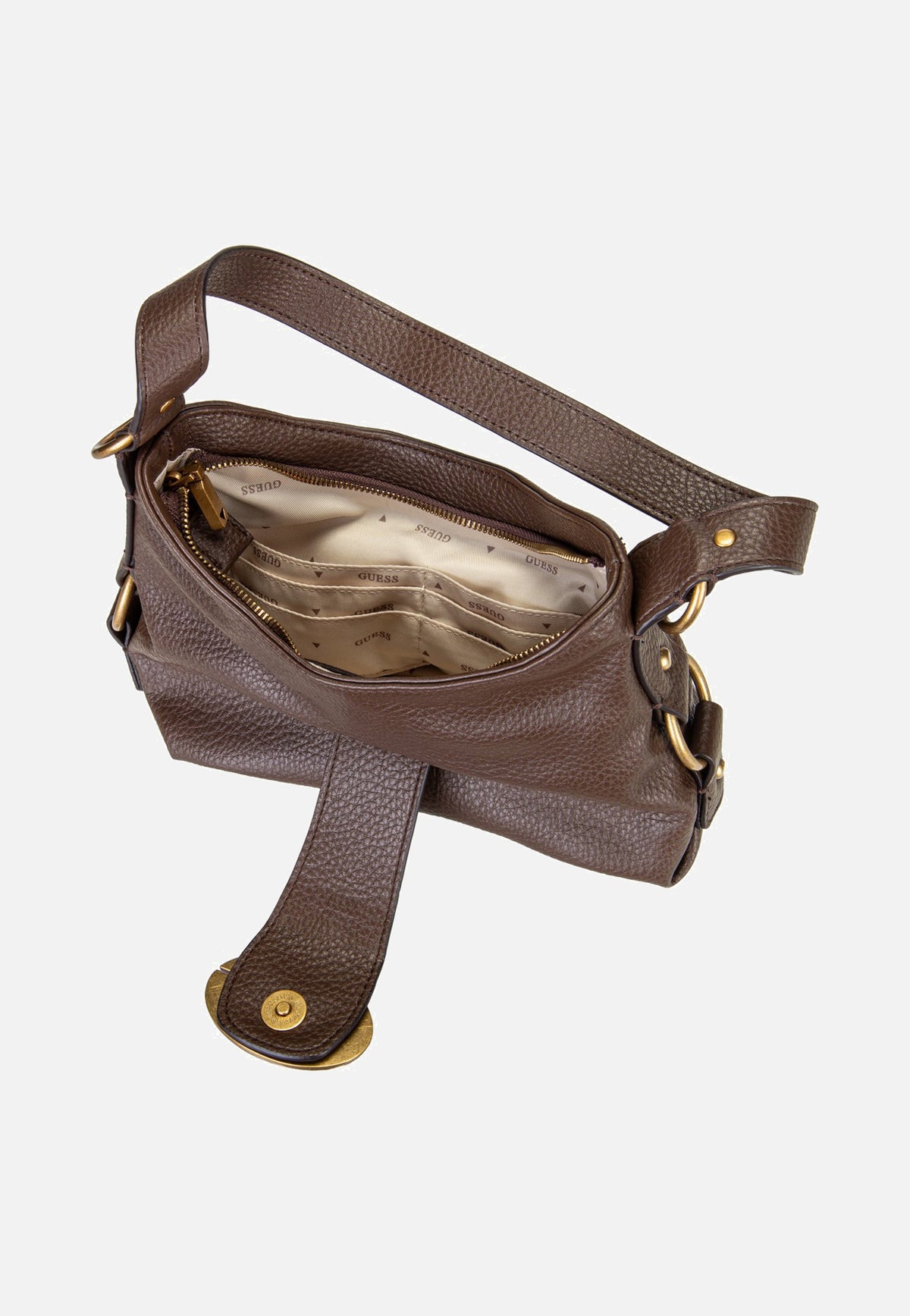 Guess Camden Mini 8720 Espresso Shoulder Bag