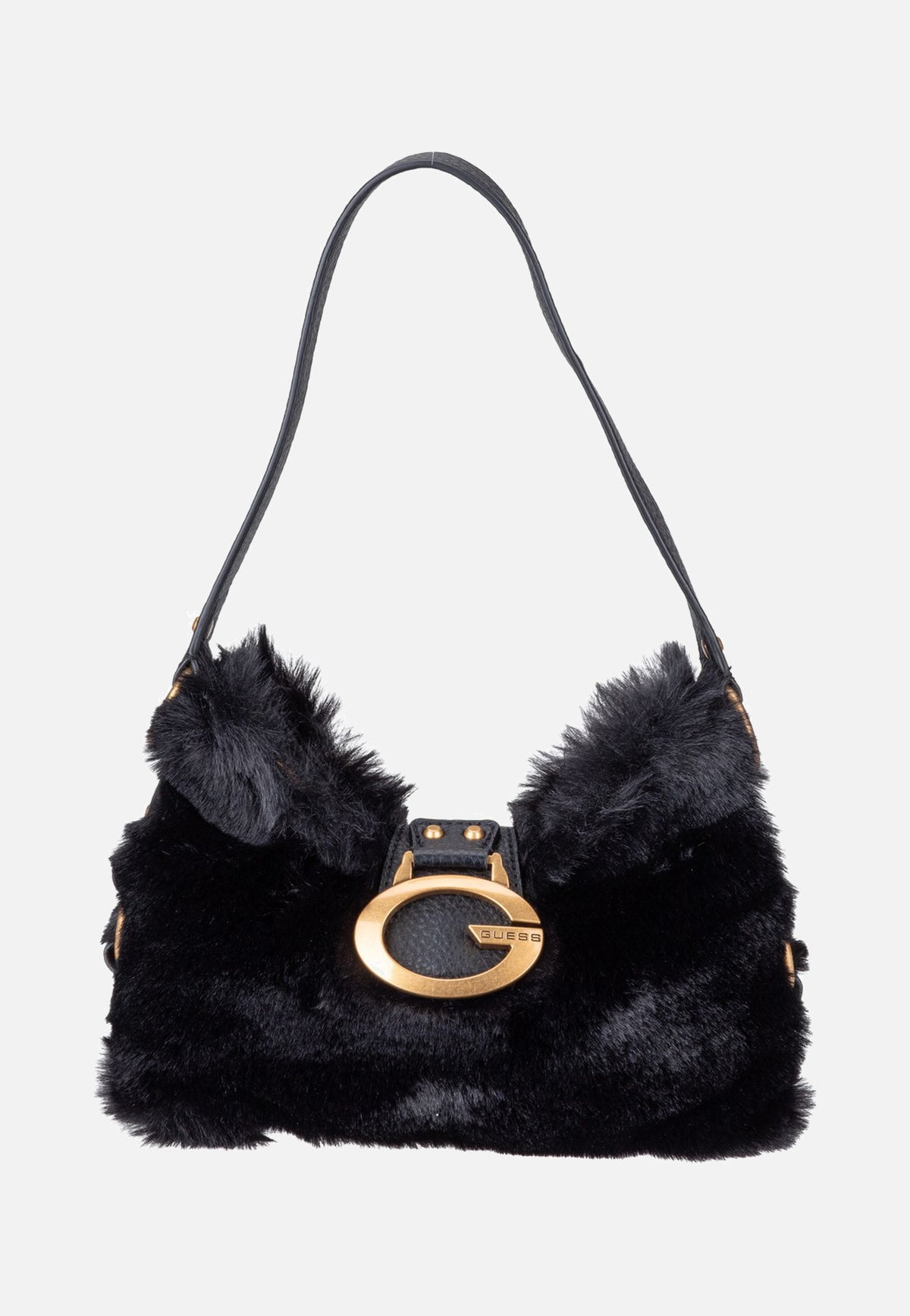 Guess Camden Mini FUR 8720 Black Sac à bandoulière