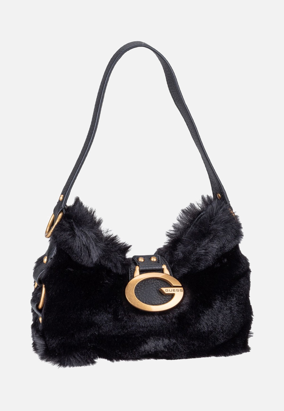 Guess Camden Mini FUR 8720 Black Sac à bandoulière