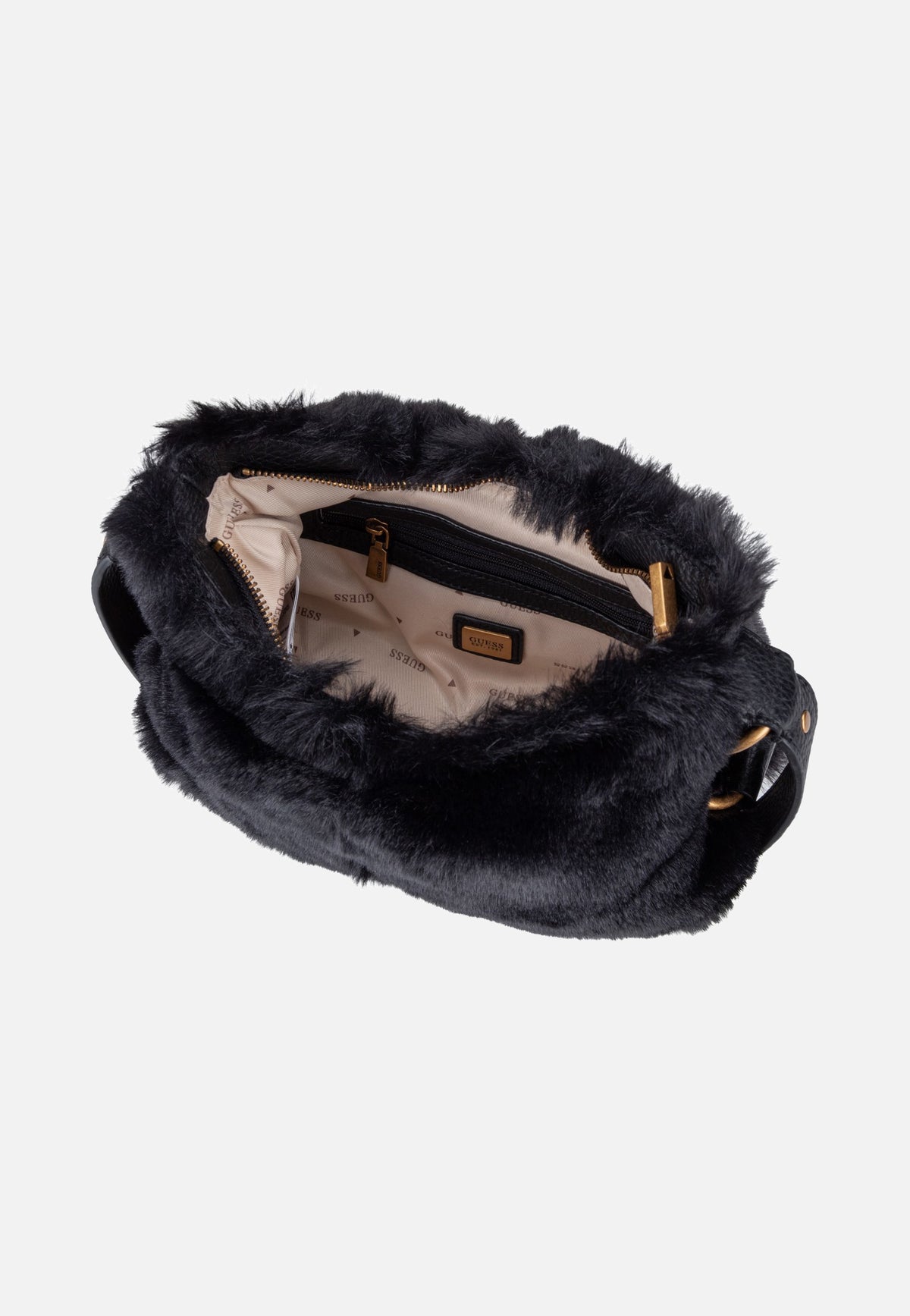 Guess Camden Mini FUR 8720 Black Sac à bandoulière