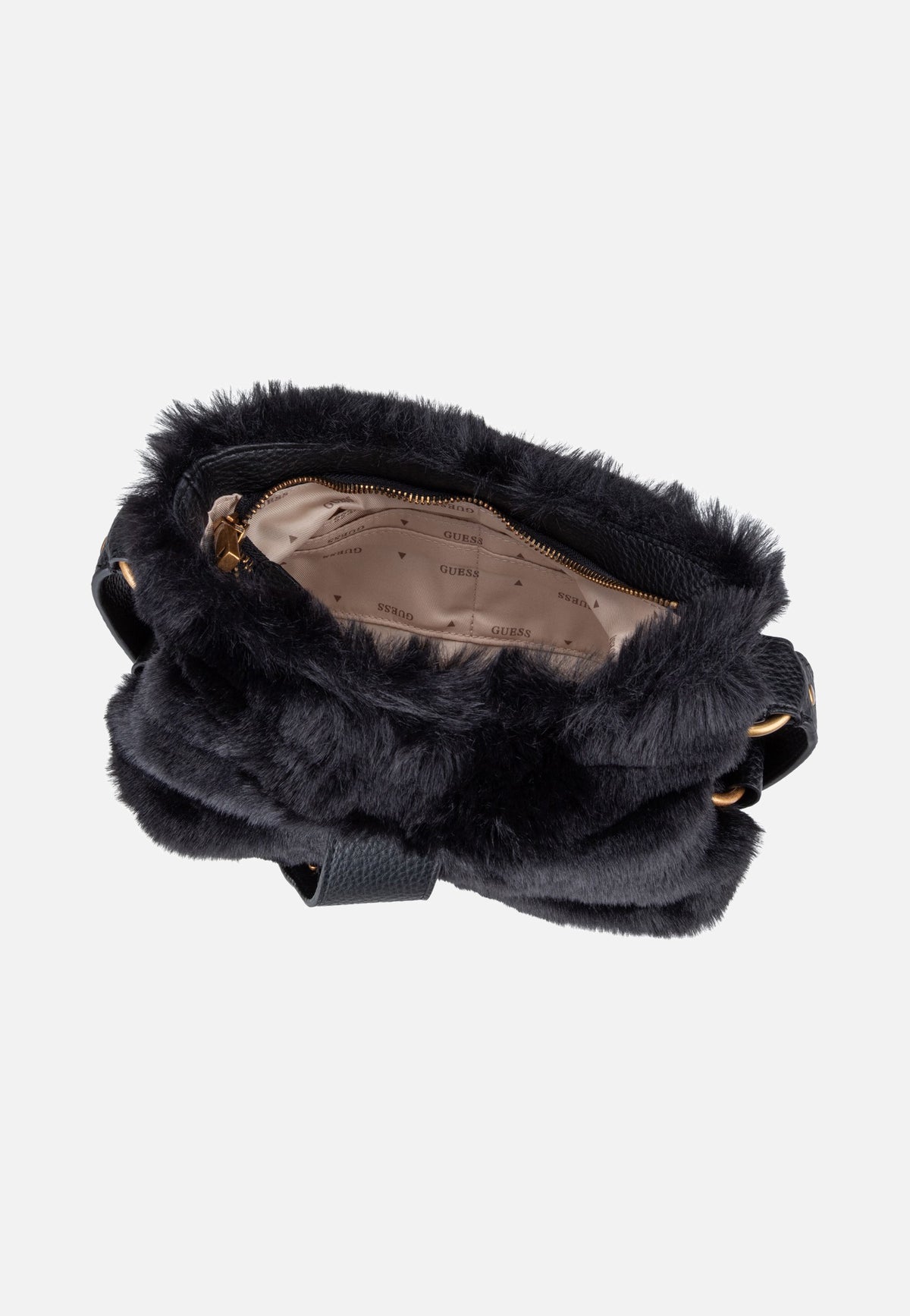 Guess Camden Mini FUR 8720 Black Sac à bandoulière