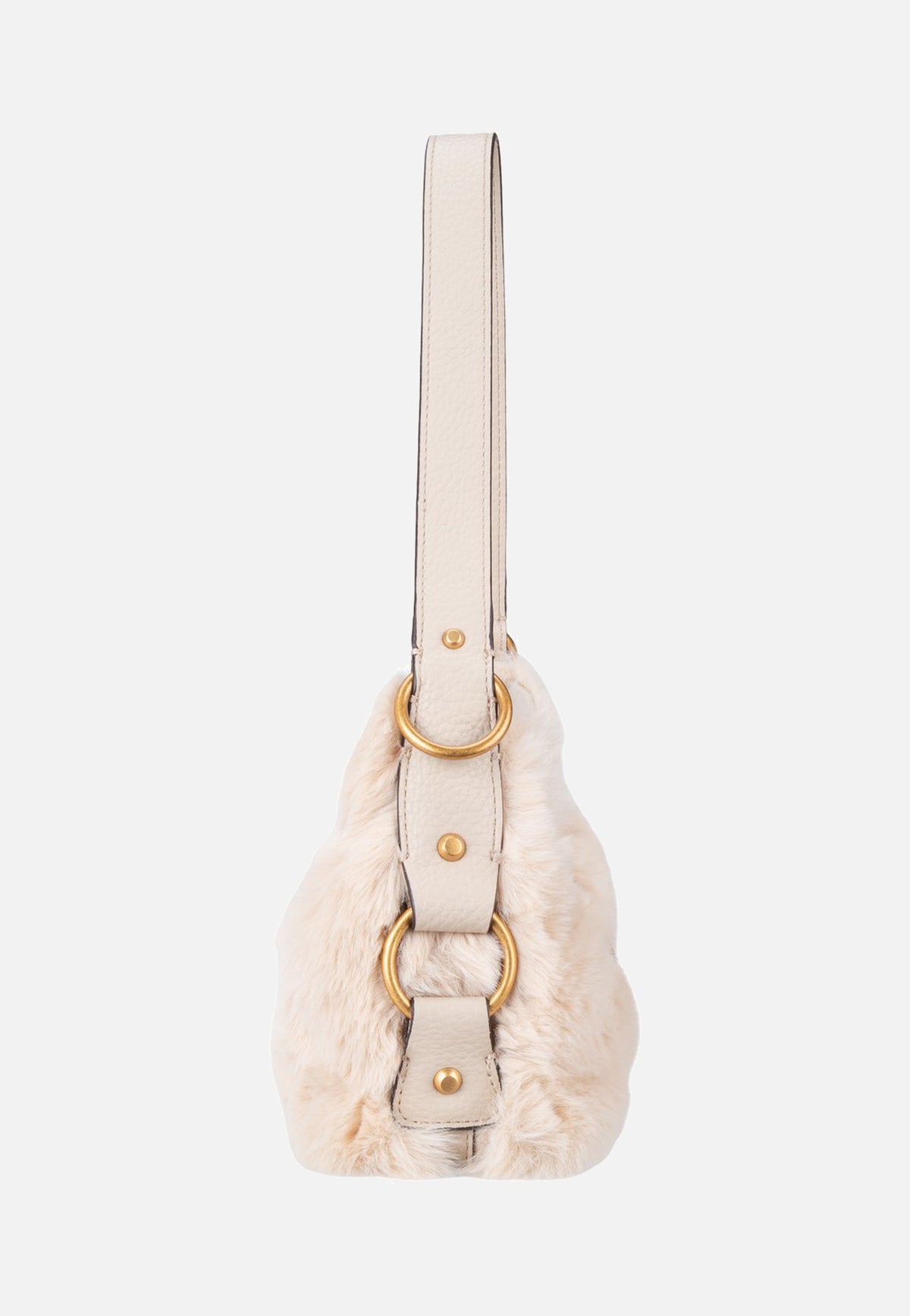 Guess Camden Mini FUR 8720 Off White Sac à bandoulière