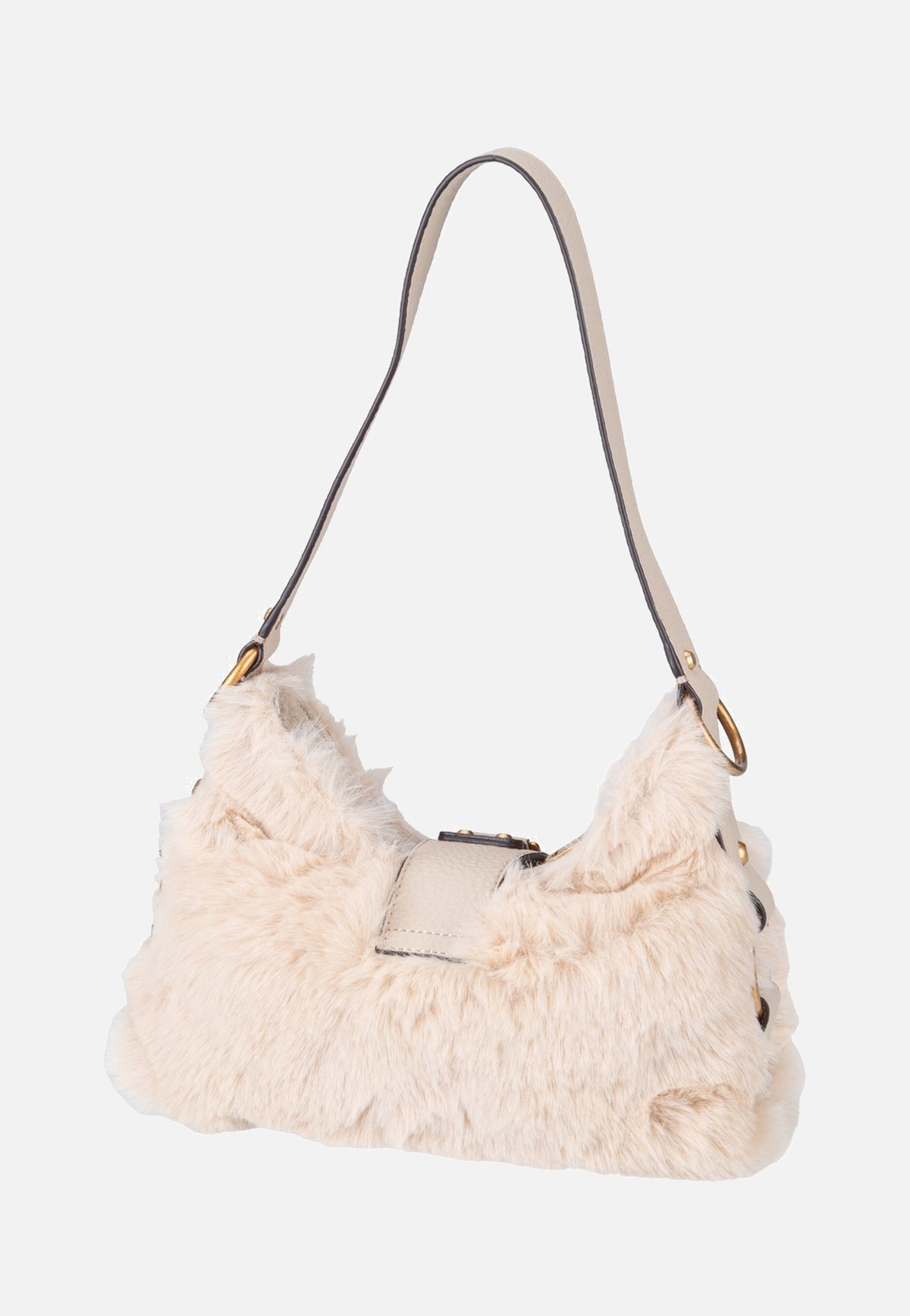 Guess Camden Mini FUR 8720 Off White Sac à bandoulière