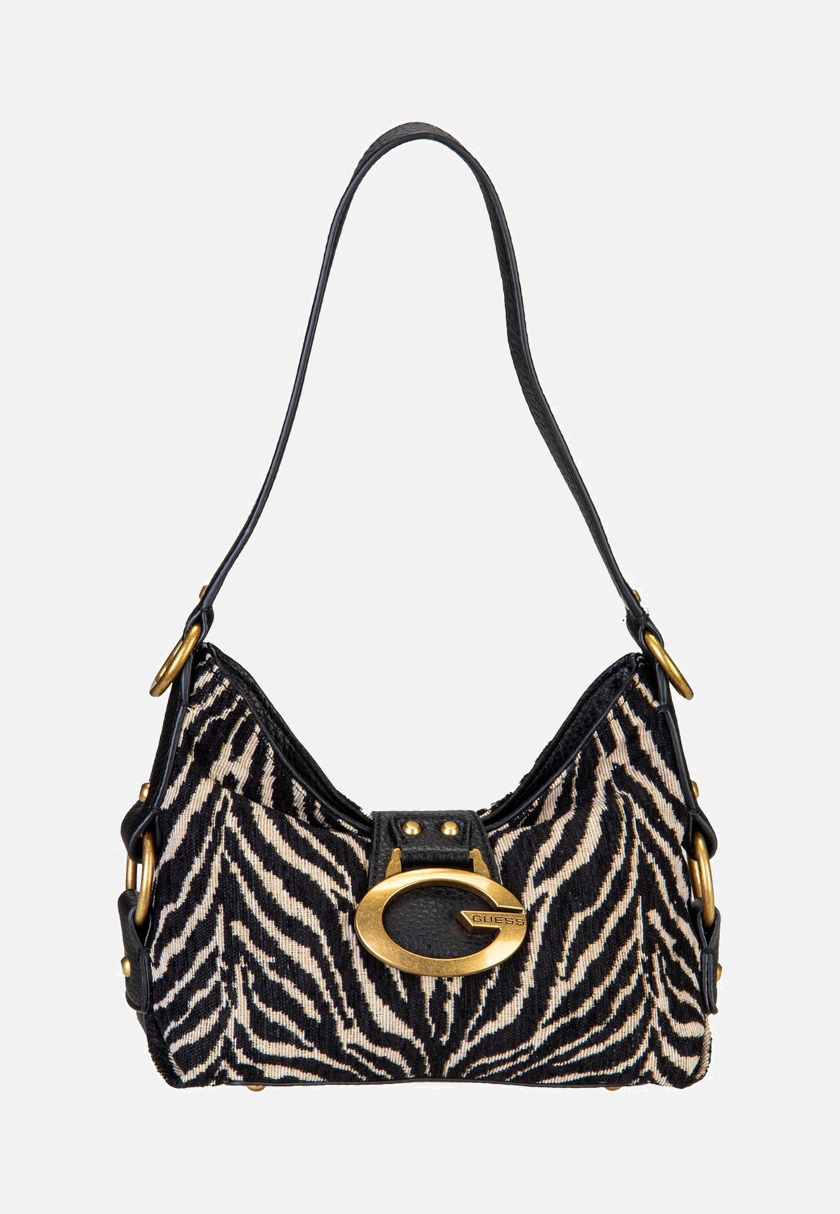 Guess Camden Mini Zebra 8720 Black Borsa a tracolla