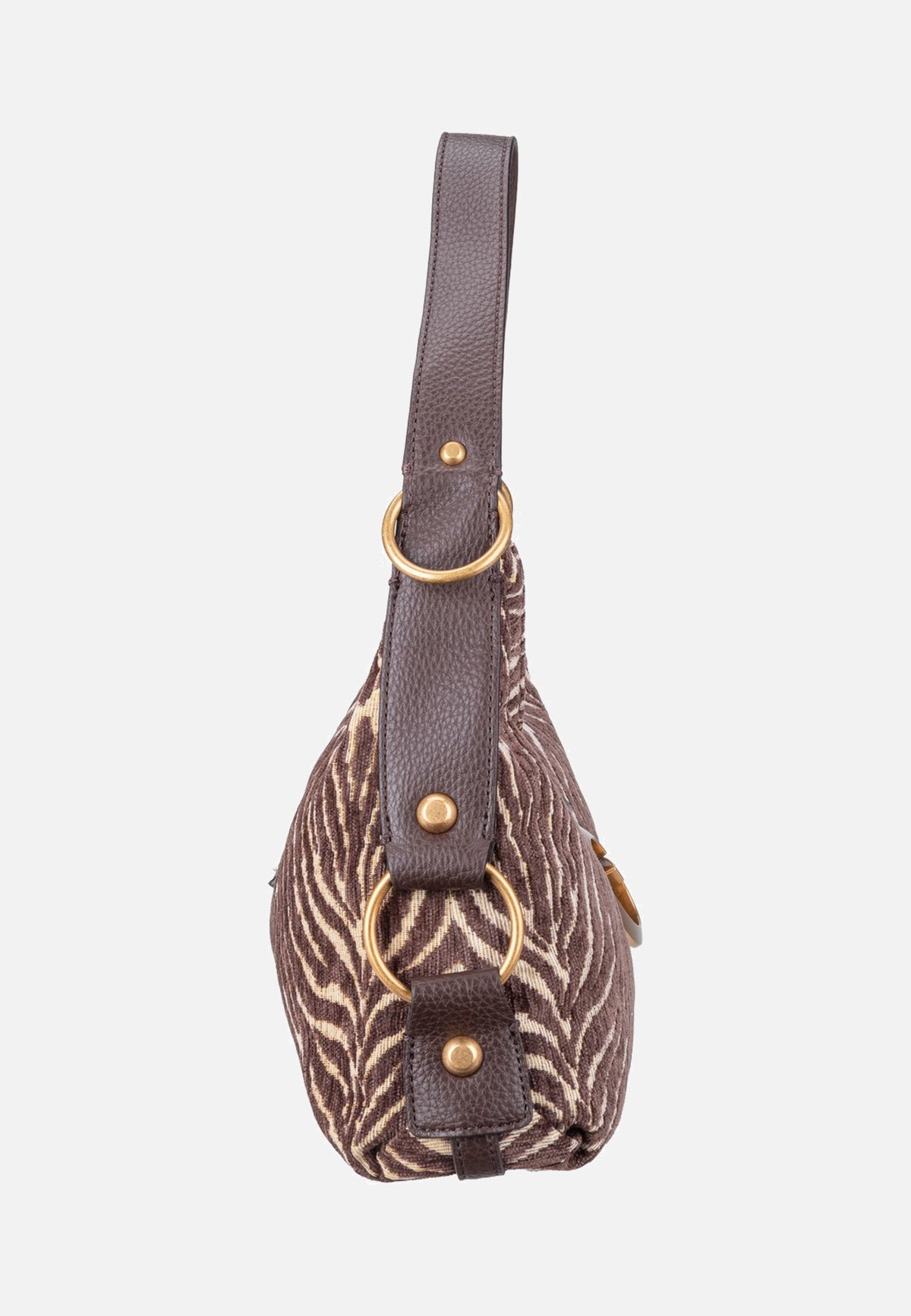 Guess Camden Shoulder Zebra 8180 Brown Borsa a tracolla