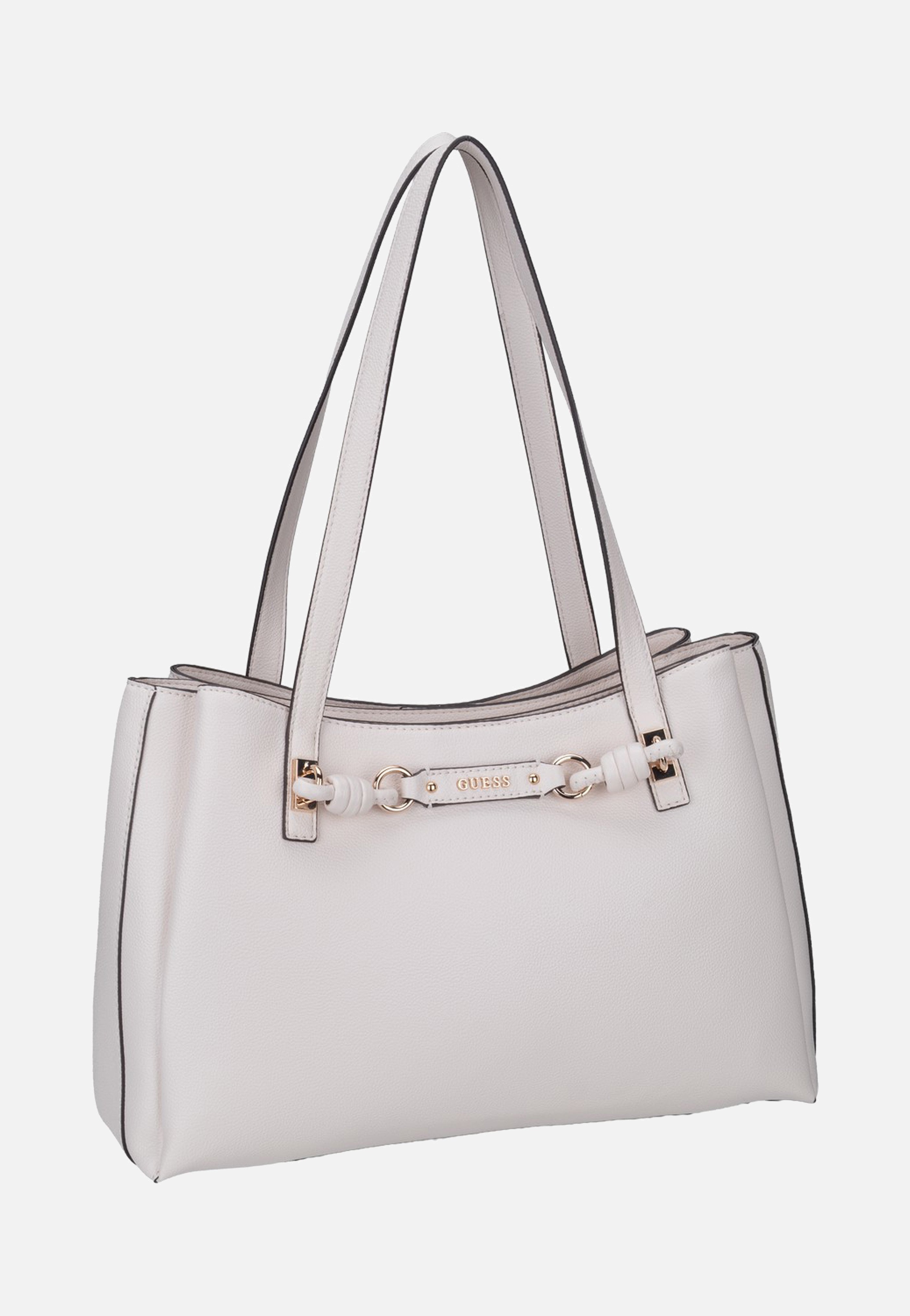 Guess Camelia 3 Comp 42230 Off White Tote Bag