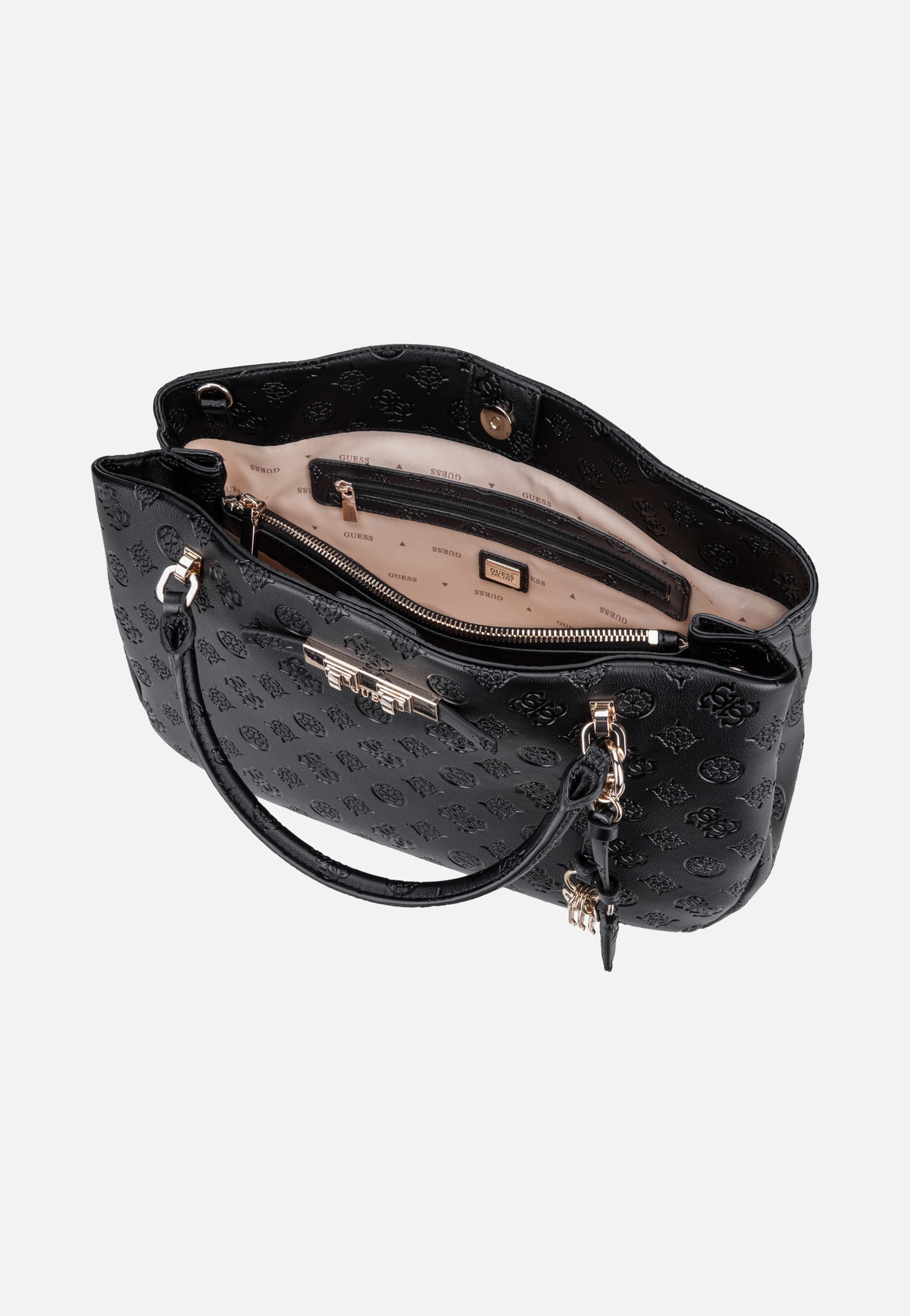 Guess Carmella Girlfriend 25060 Black Logo Schooltas