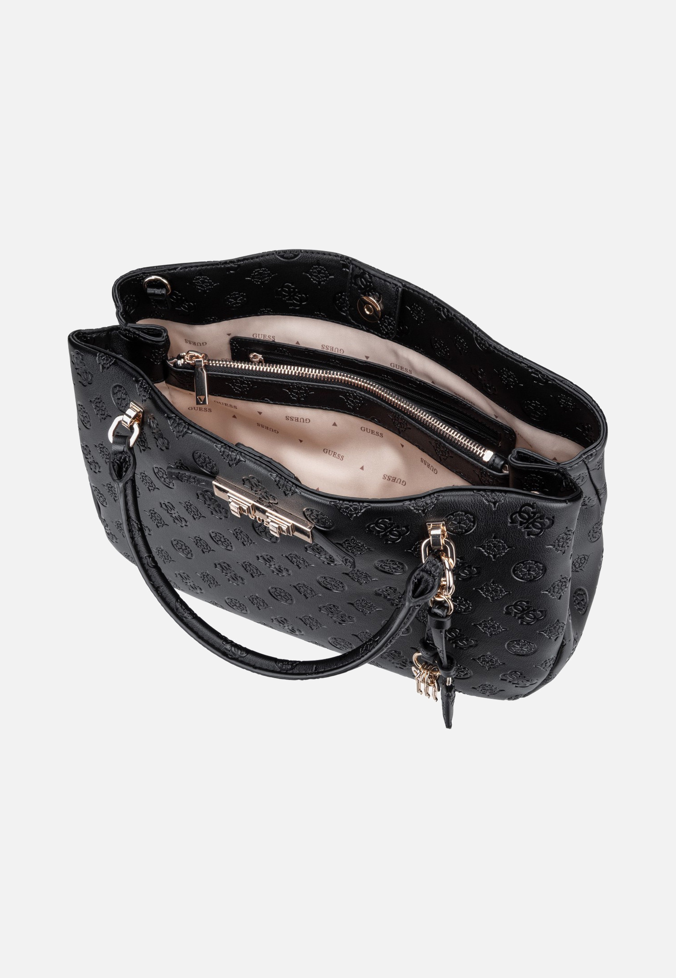 Guess Carmella Girlfriend 25060 Black Logo Schooltas