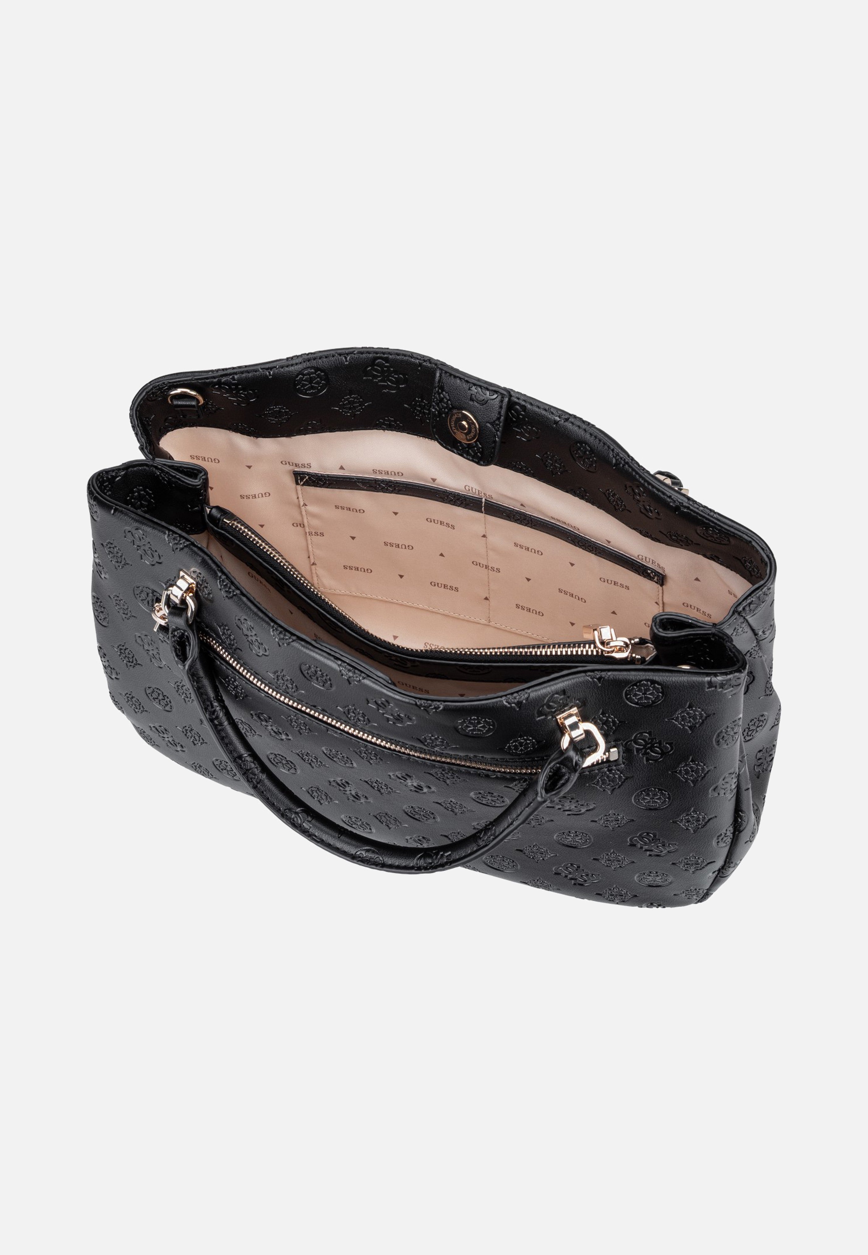 Guess Carmella Girlfriend 25060 Black Logo Schooltas