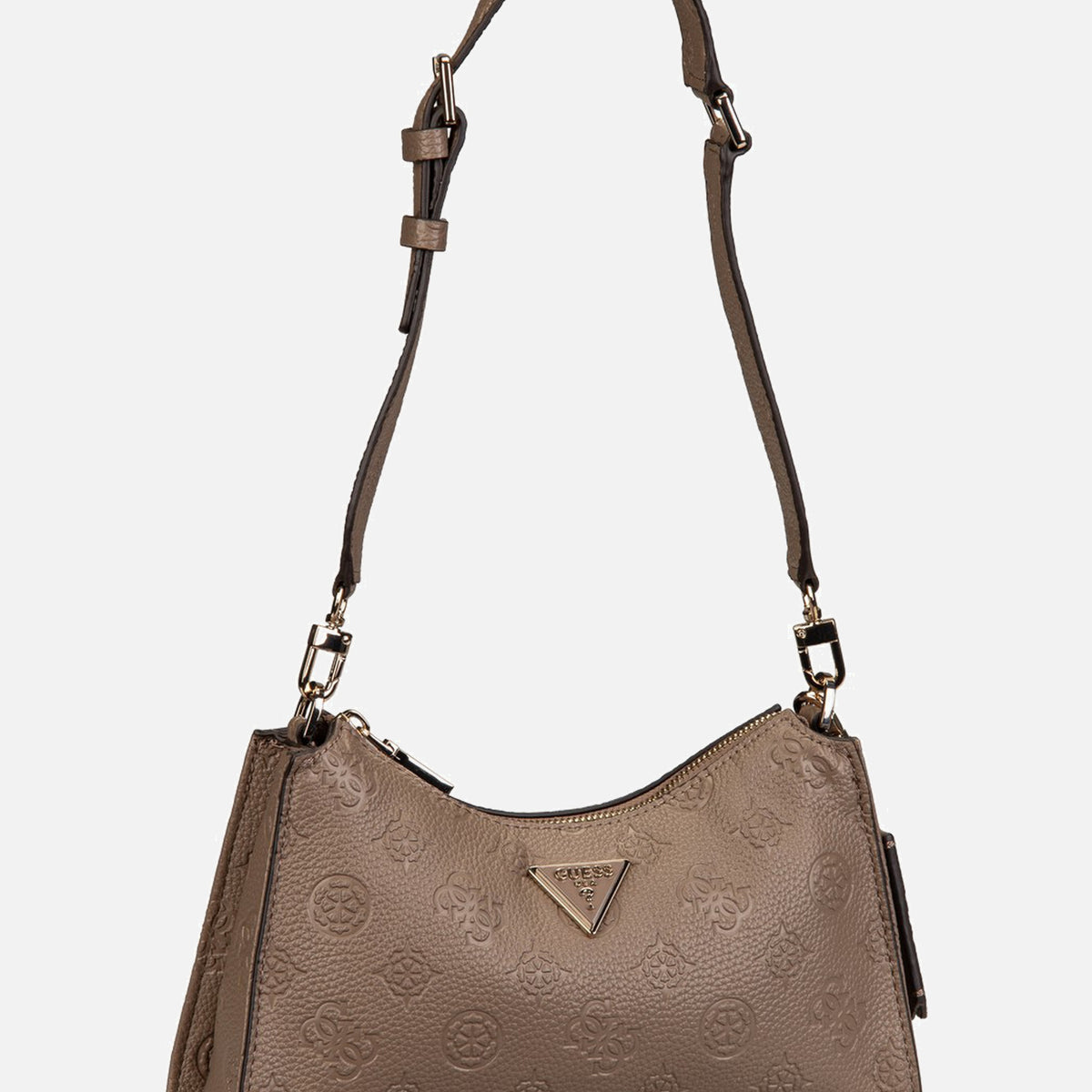 Guess Cresidia II Top Zip Shldr Dark Oak - Shoulder Bag | Sakoi