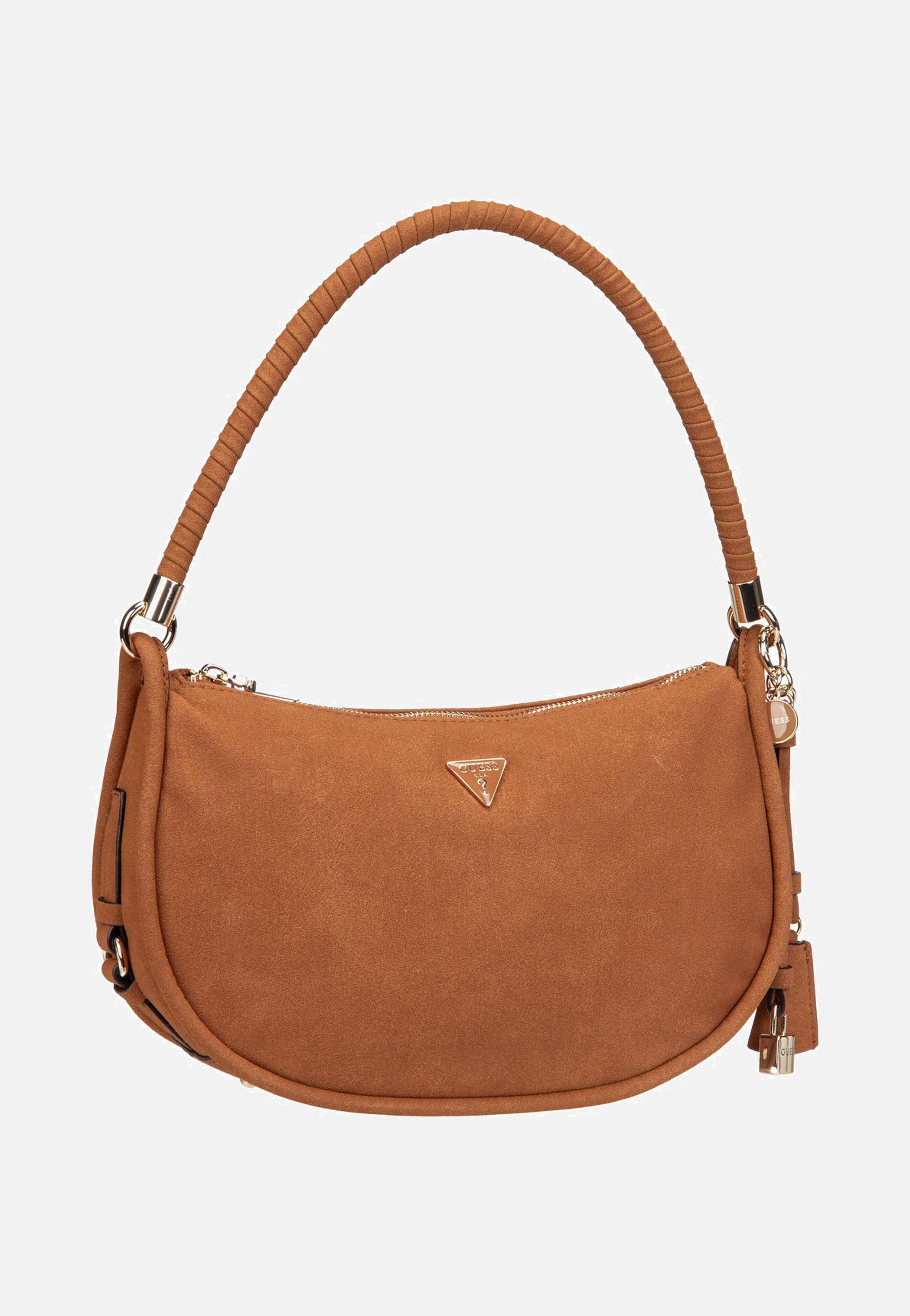 Guess Danya Hobo Shoulder Cognac Shoulder Bag