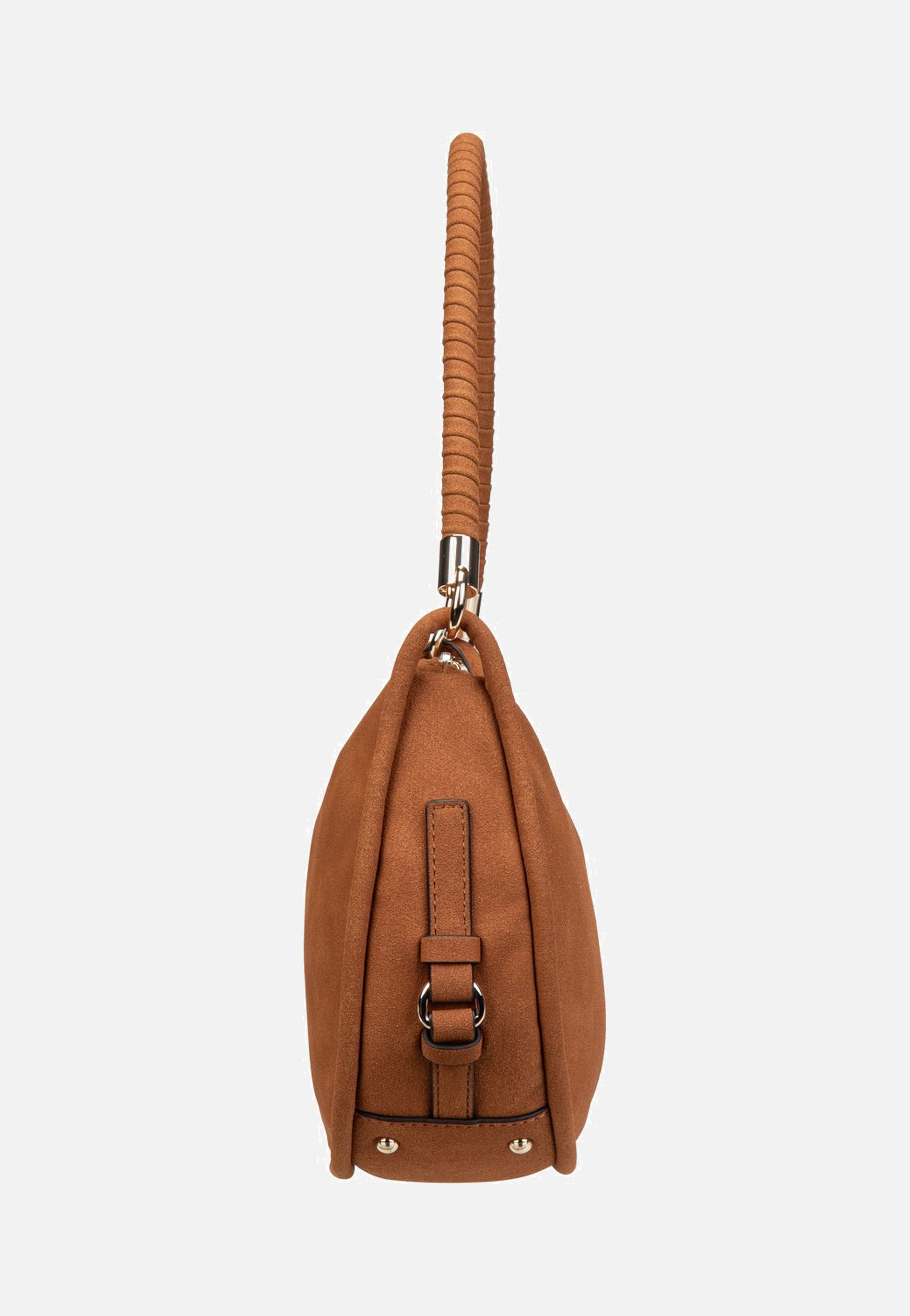 Guess Danya Hobo Shoulder Cognac Shoulder Bag