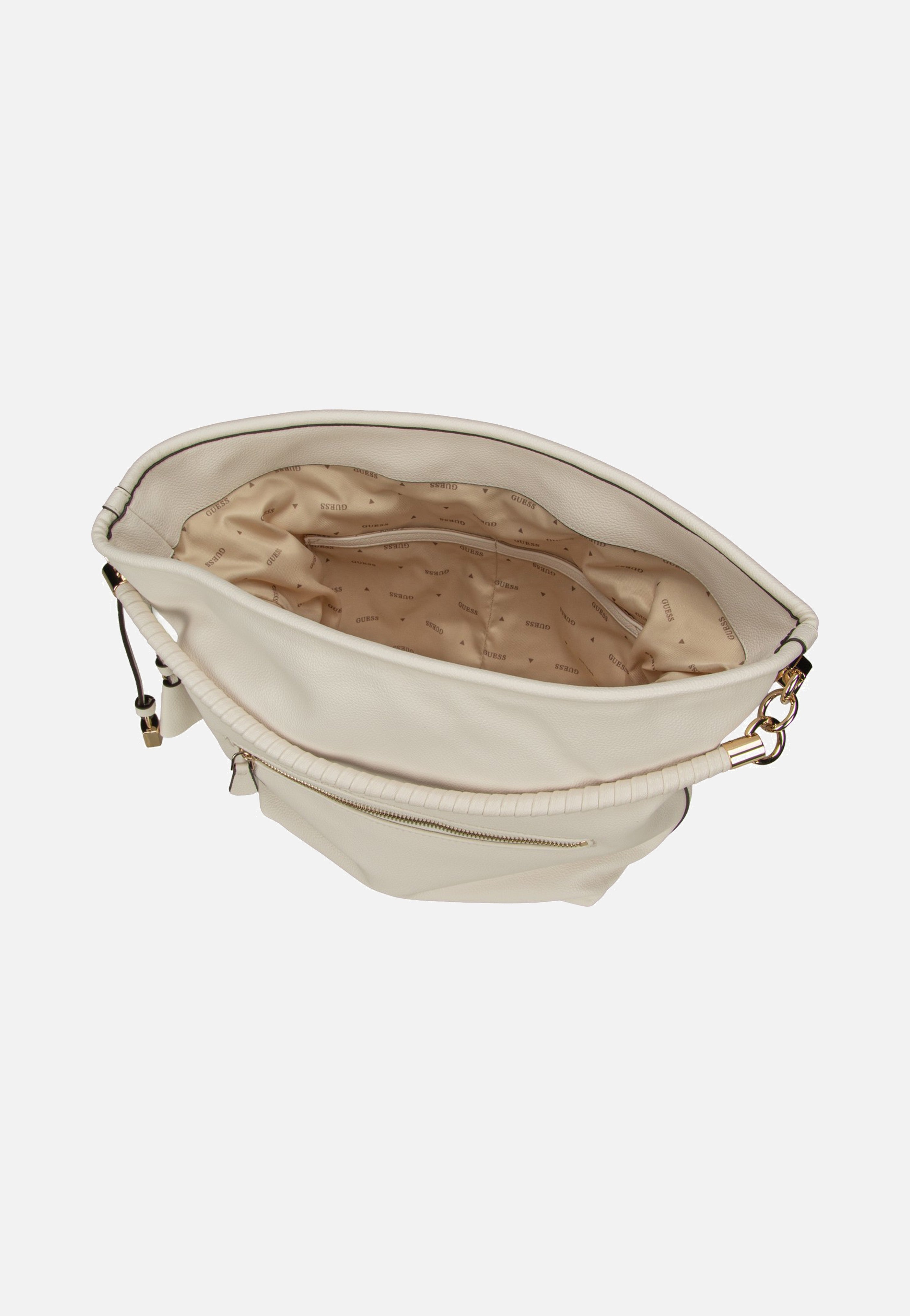Guess Danya Hobo 18020 Off White Hobo Bag