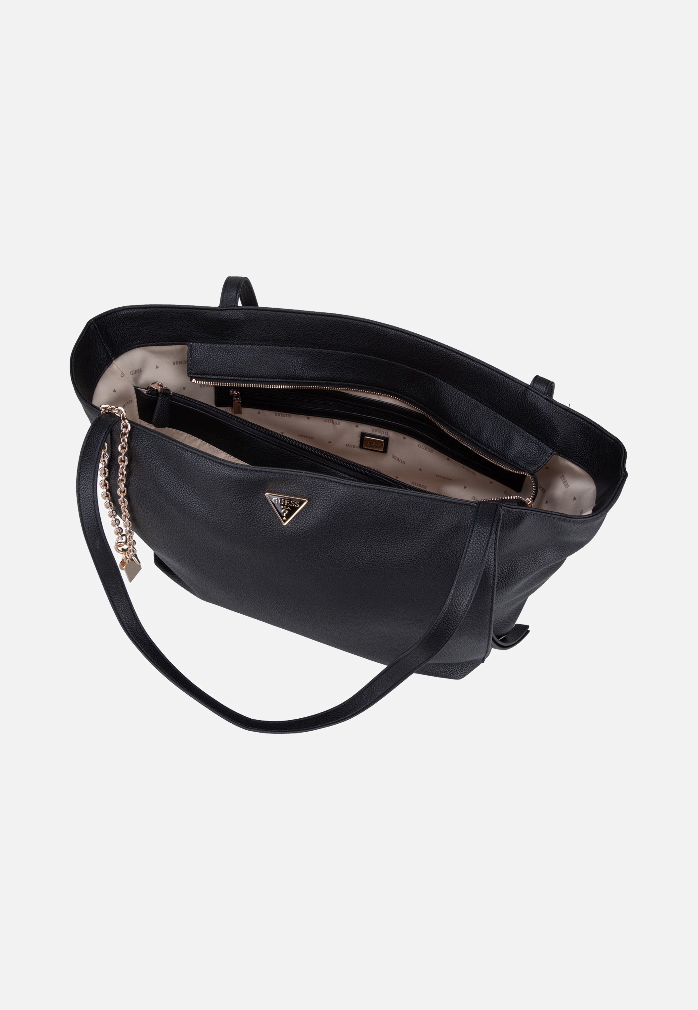 Guess Devon 3 Comp 45230 Black Handle Bag