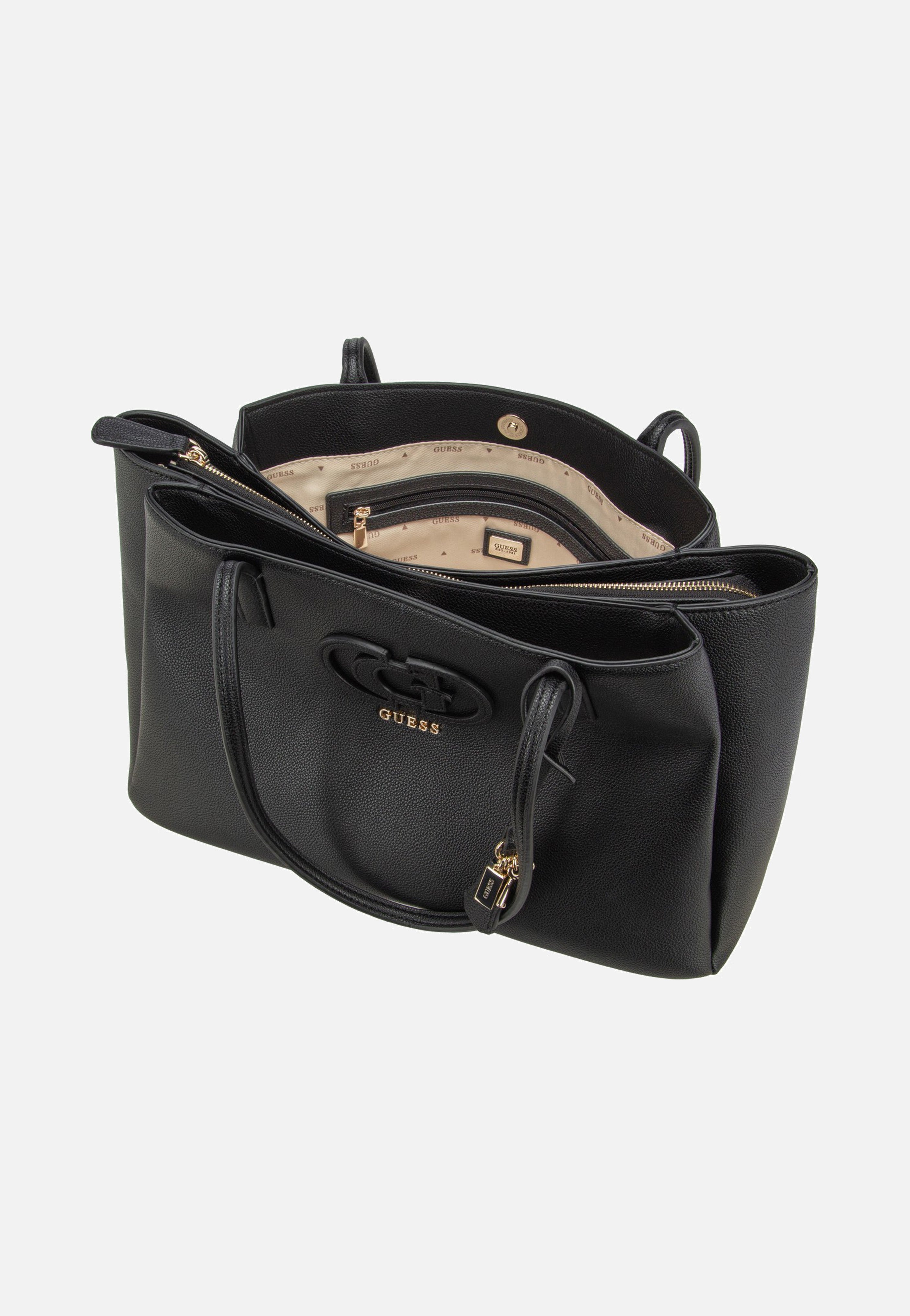 Guess - Isola Multi Comp Tote Black - Shopper | Women-Image