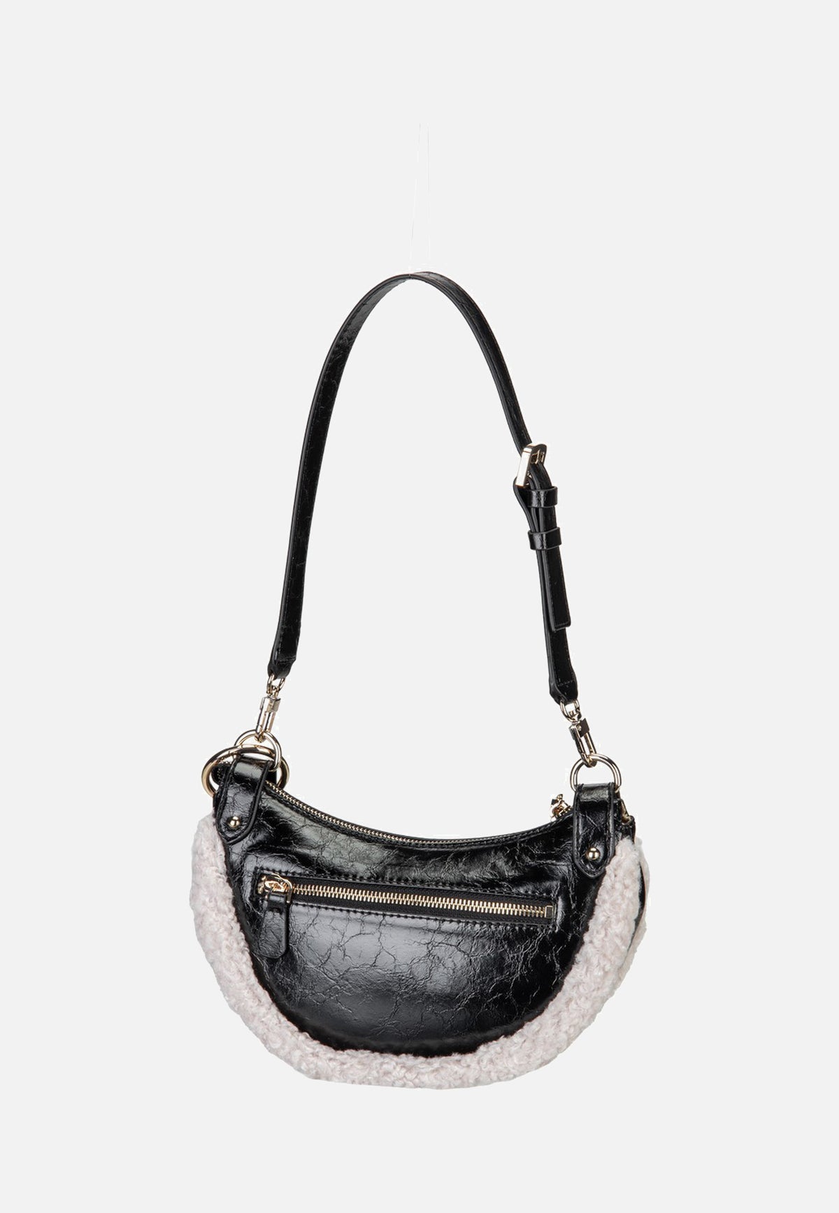 Guess Katie Convertible Shiny 53180 Black Borsa da sera