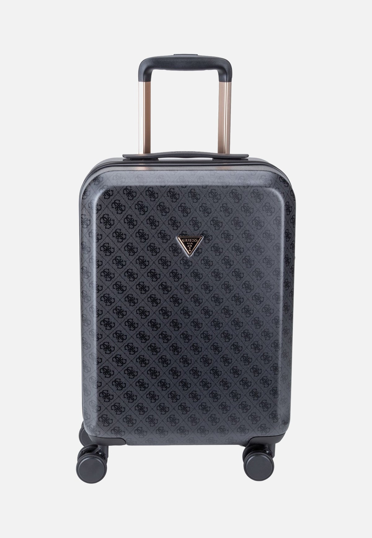 Guess Latona 18 In 8-Wheeler 11983 Coal Logo Valise