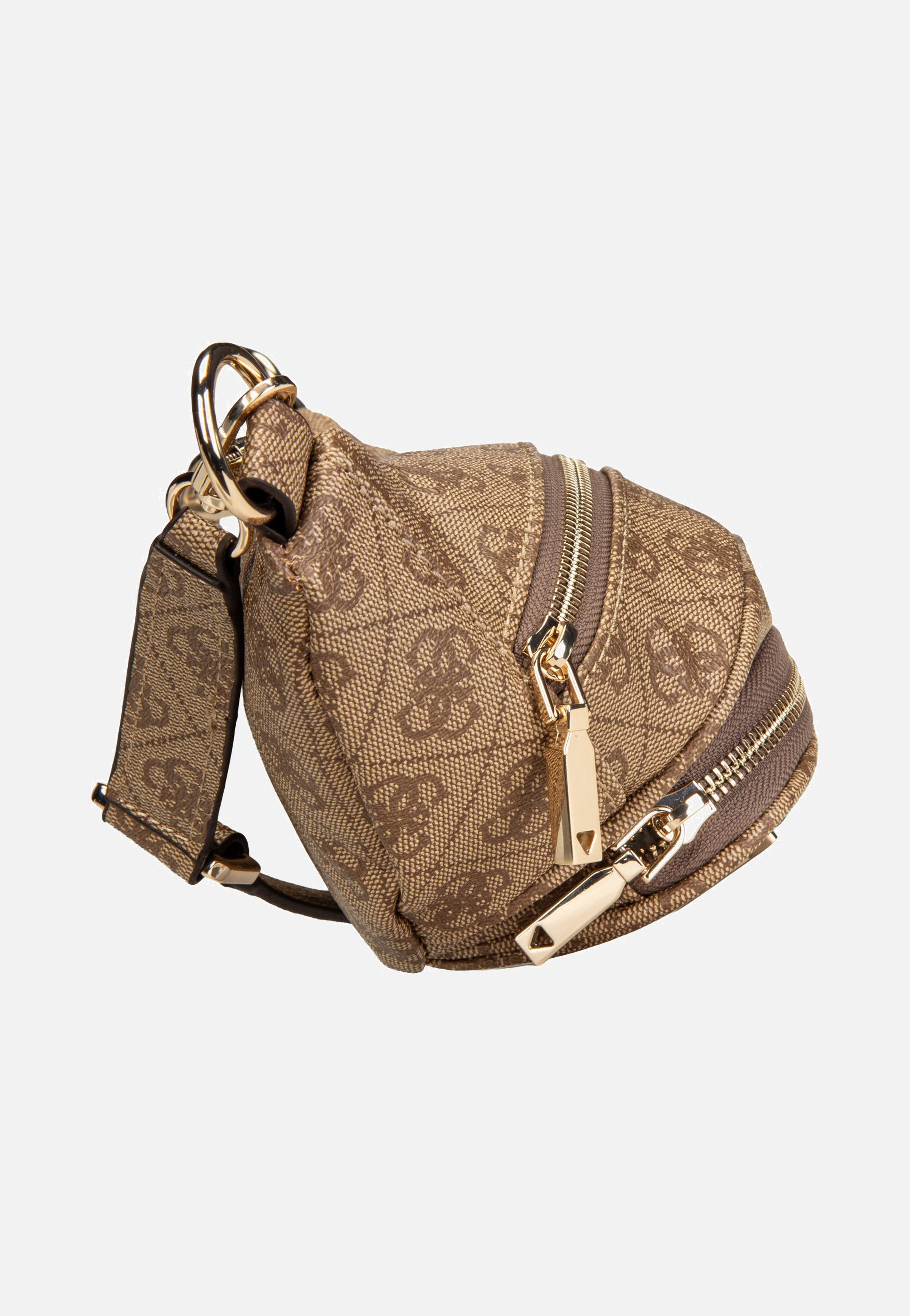 Guess - Latona Belt Bag Latte Logo - Sling Bag | Women-Image