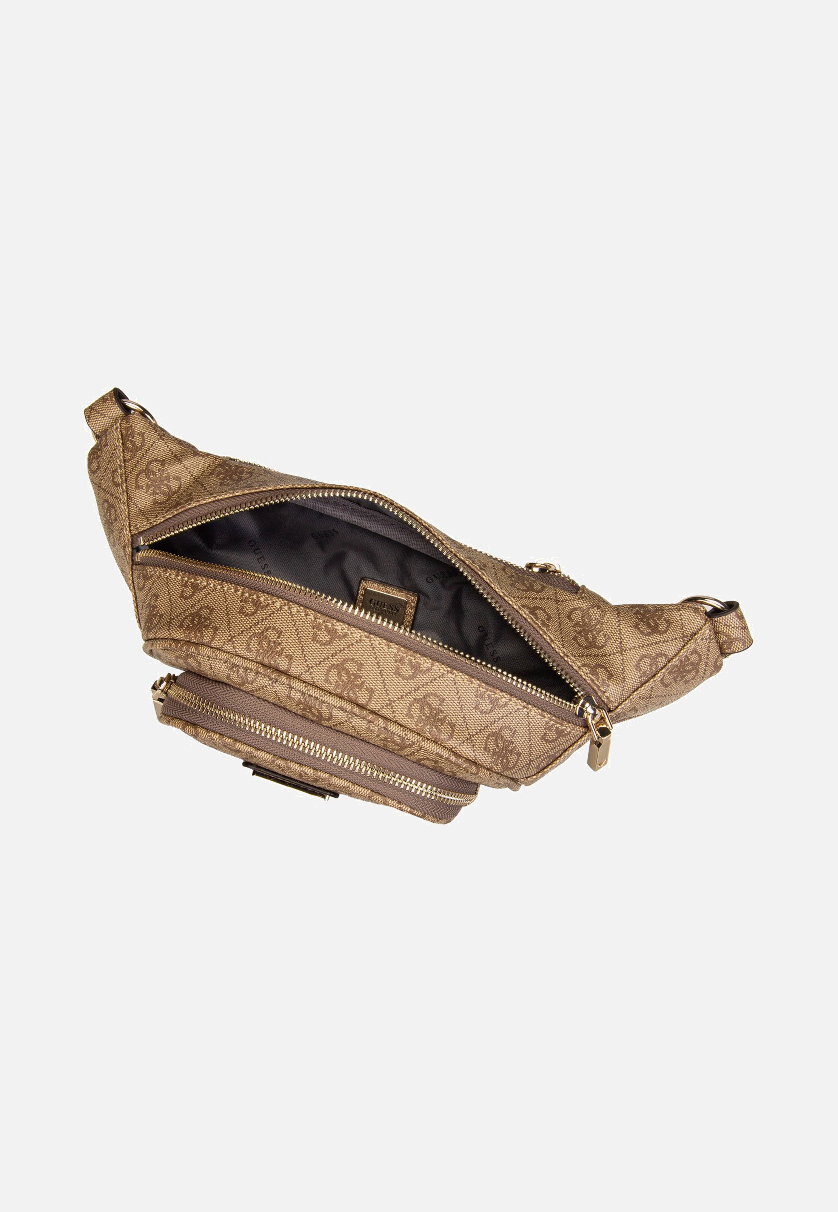 Guess - Latona Belt Bag Latte Logo - Sling Bag | Women-Image