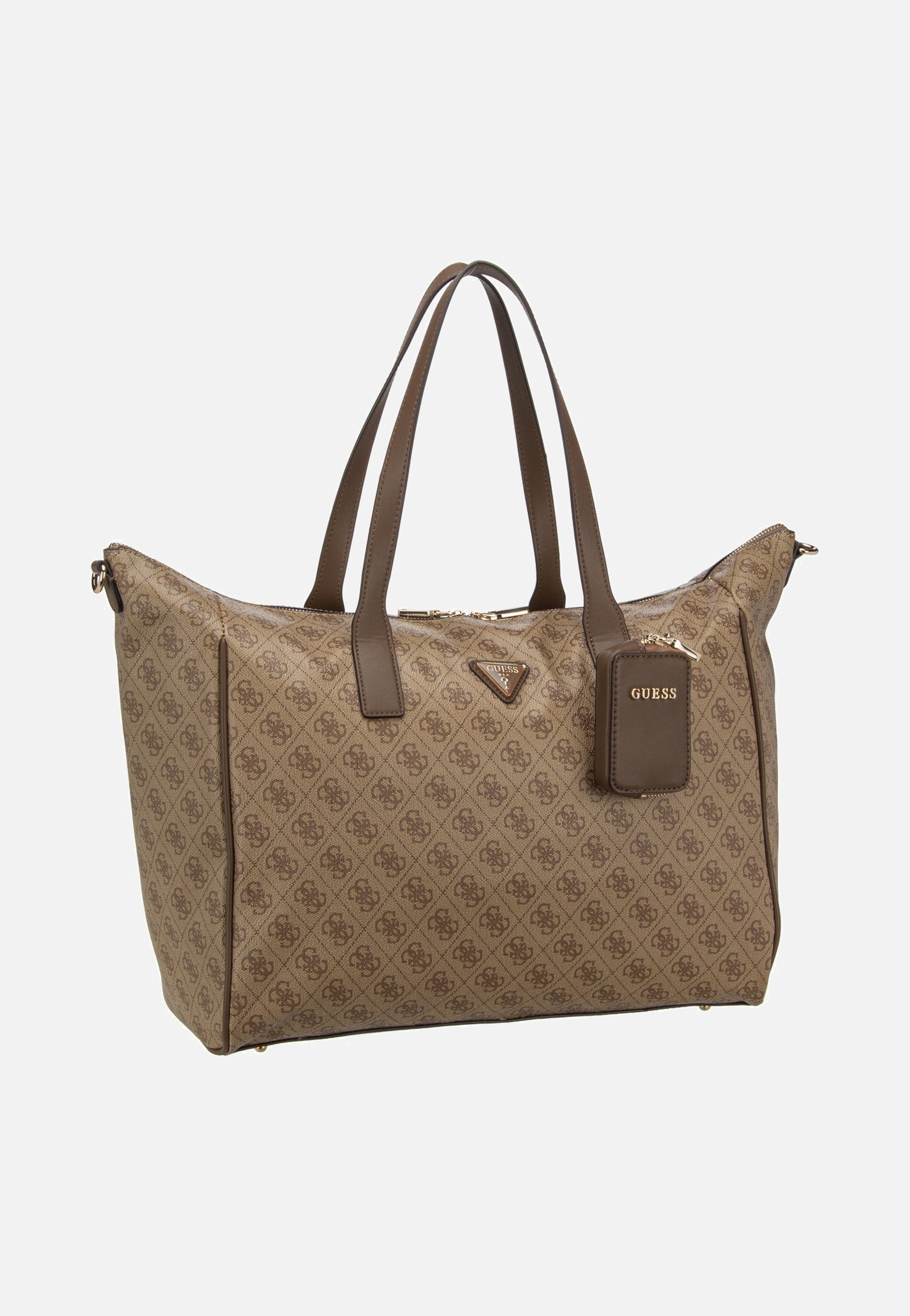 Guess - Latona Carryon Large Tote Latte Logo - Shopper | Women-Image