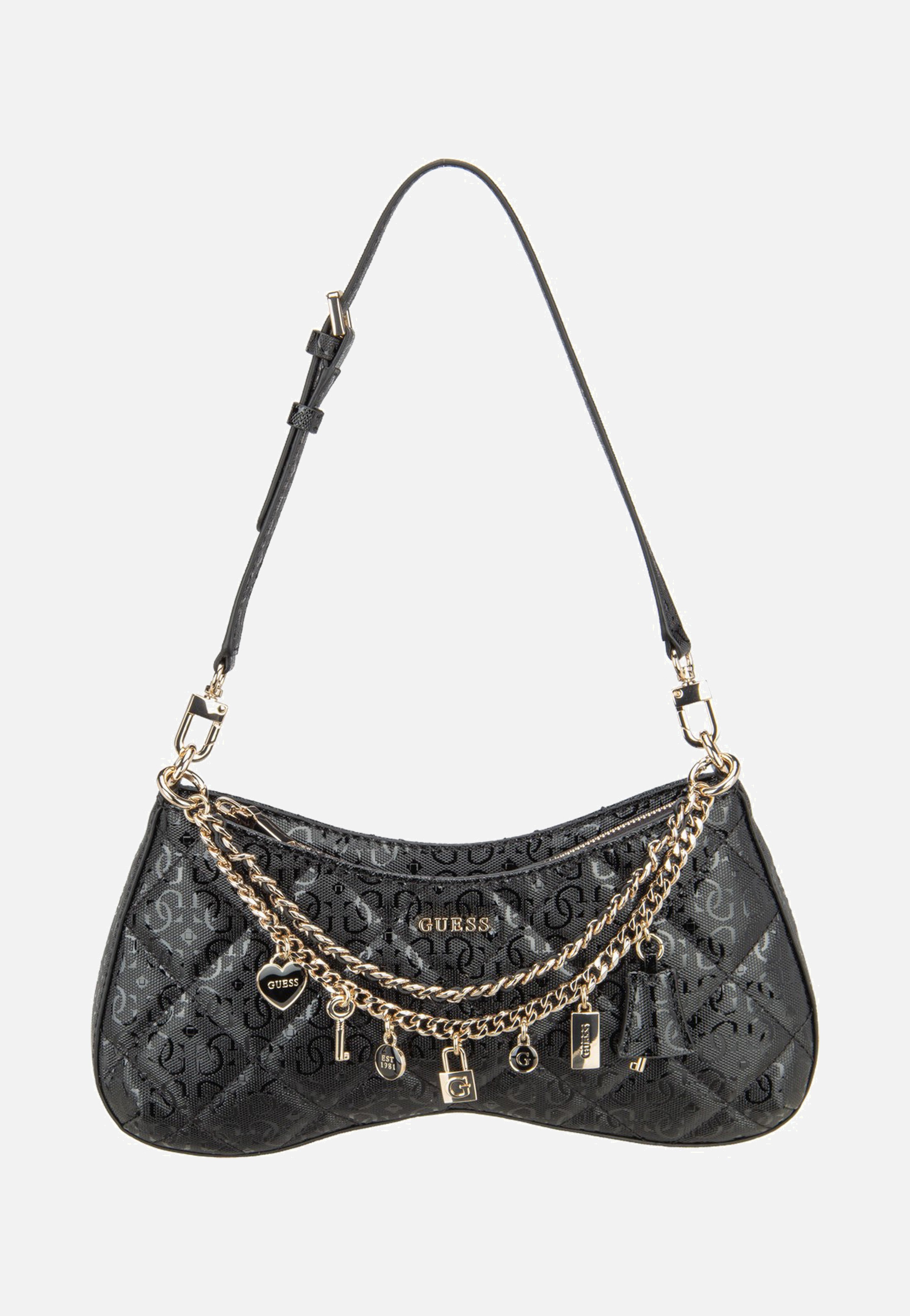 Guess Libby Shoulder 12180 Black Shoulder Bag