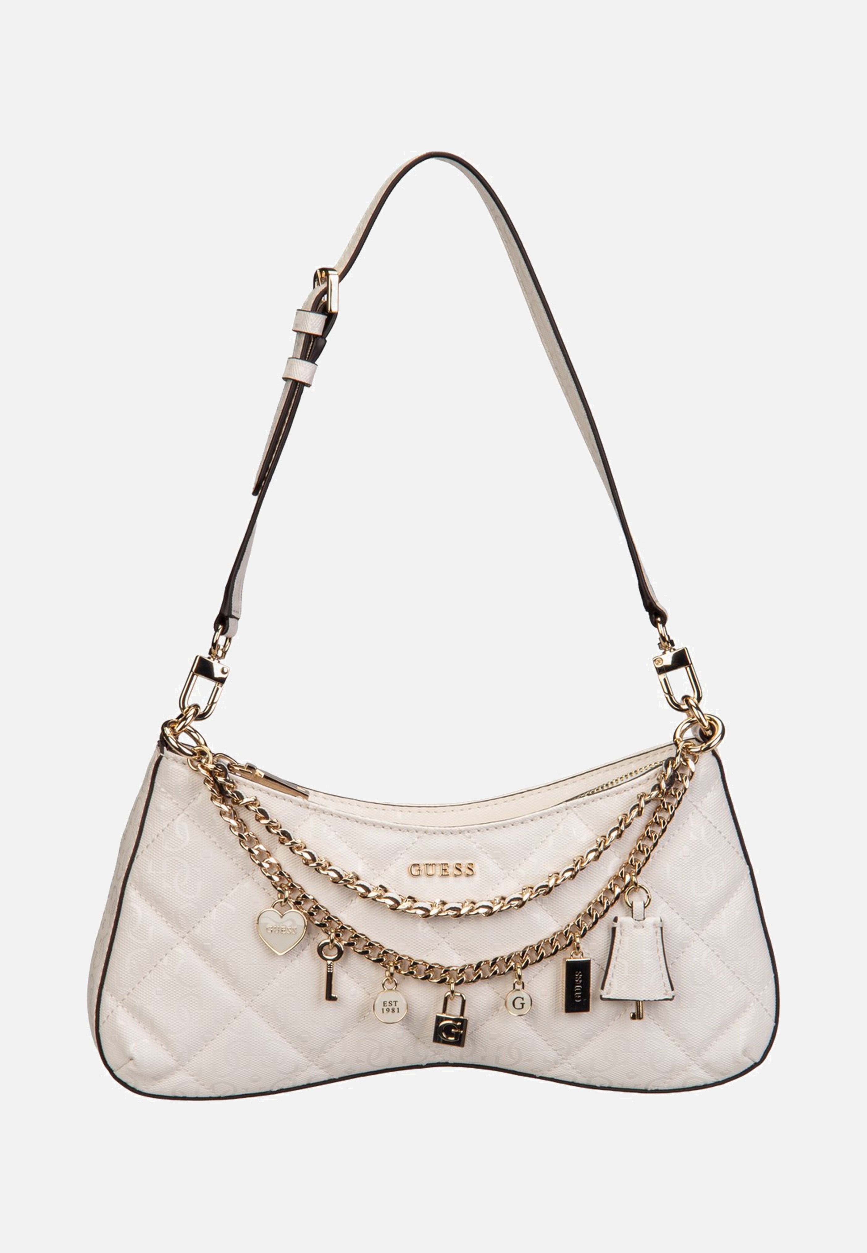 Guess Libby Shoulder 12180 Off White Shoulder Bag