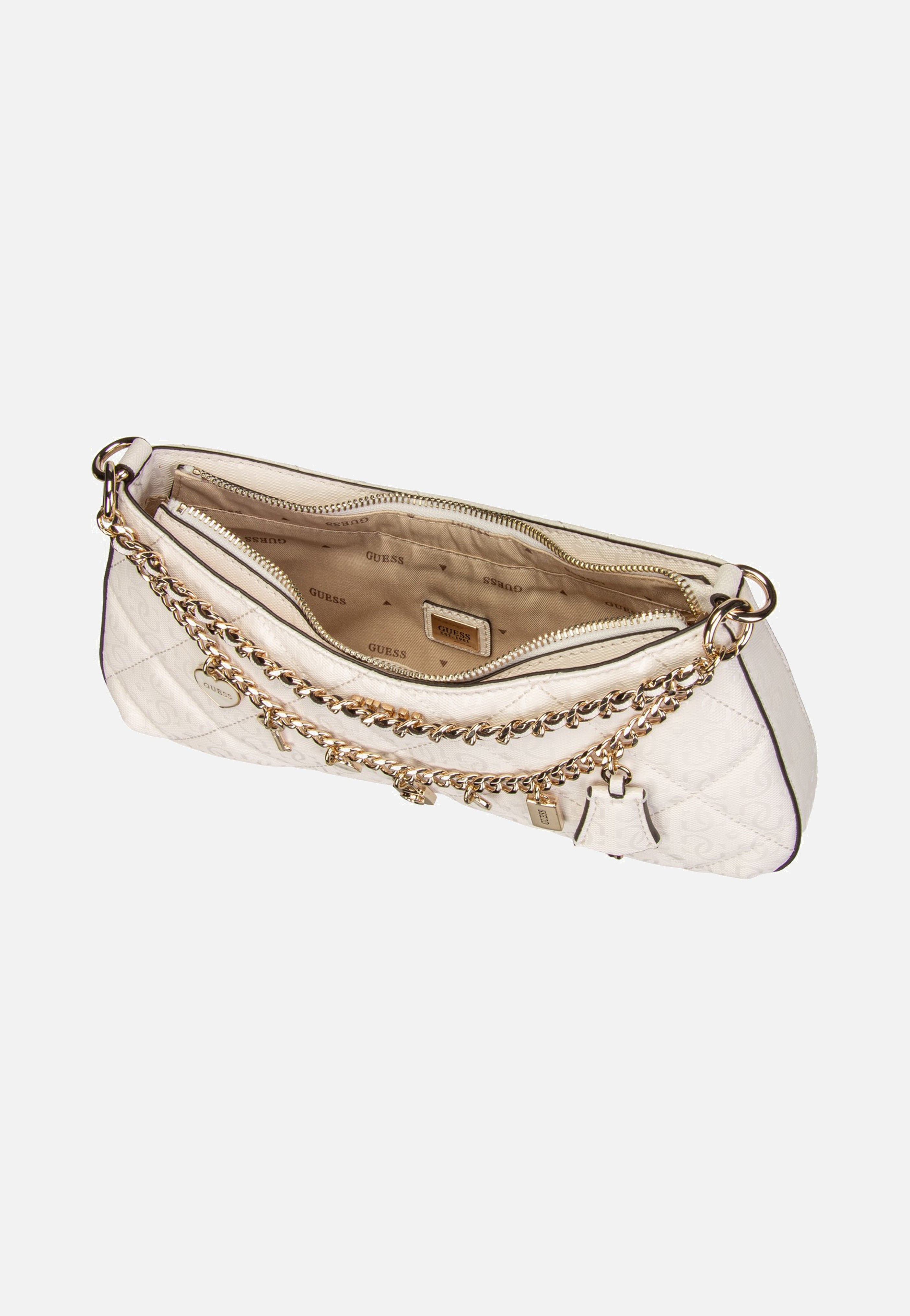 Guess Libby Shoulder 12180 Off White Shoulder Bag