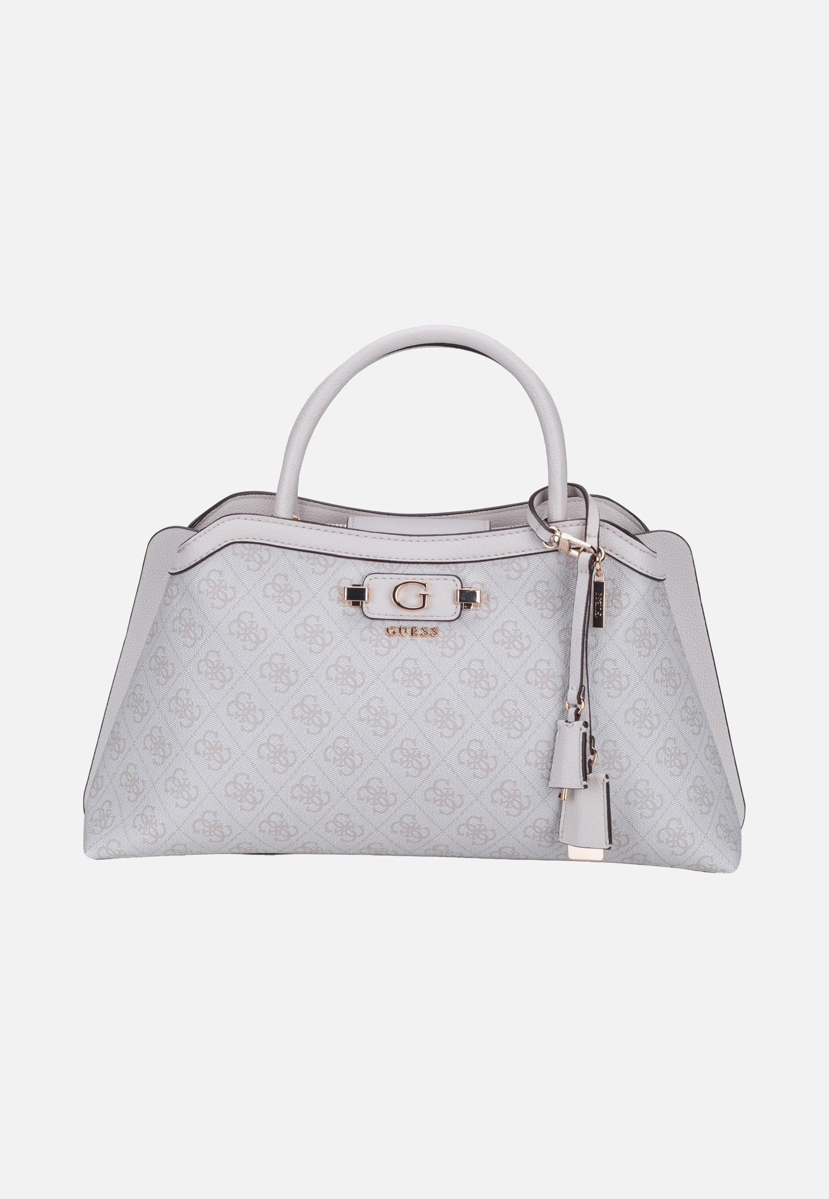 Guess Lindsey Girlfriend 49060 Bone Logo Satchel