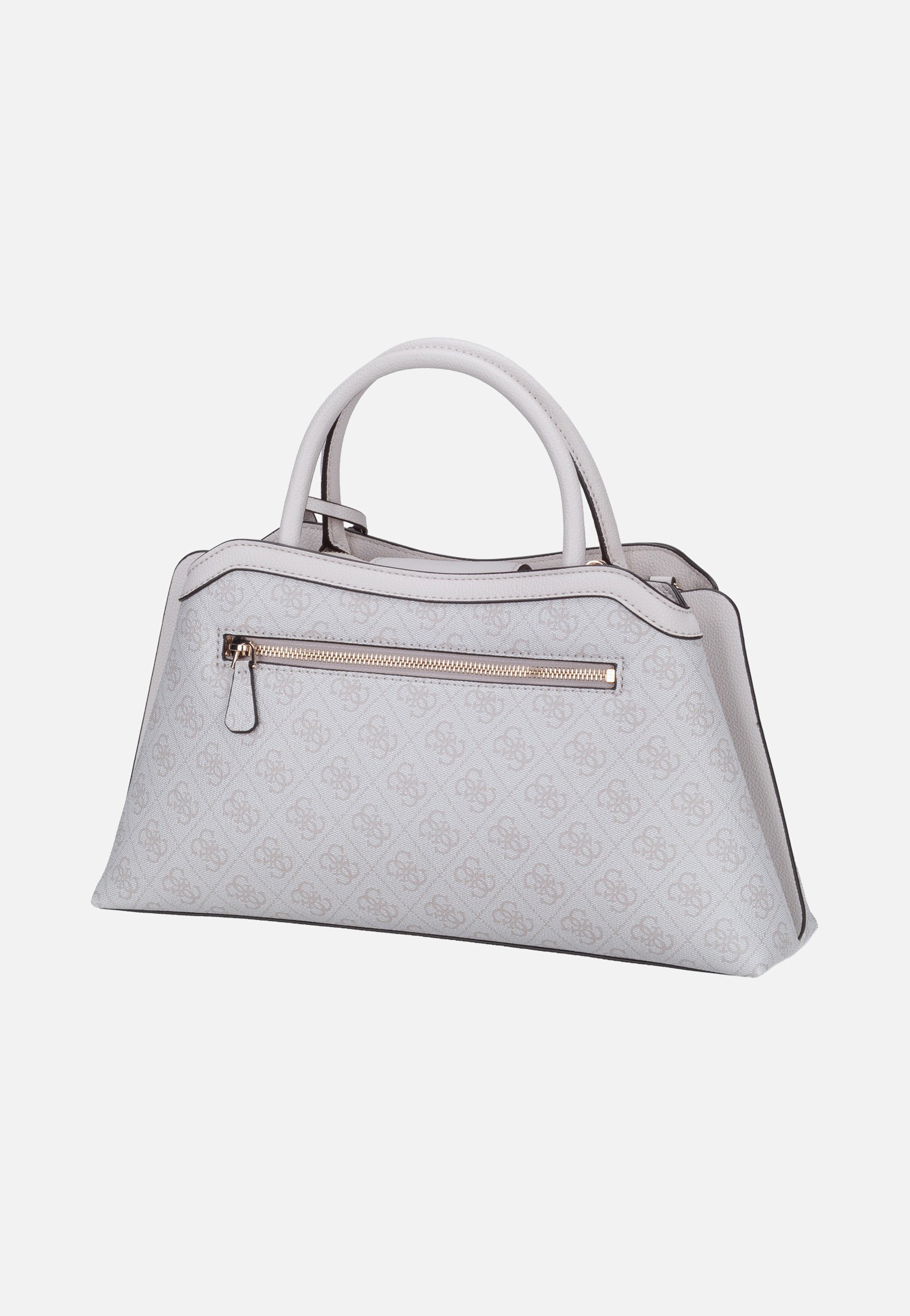 Guess Lindsey Girlfriend 49060 Bone Logo Satchel
