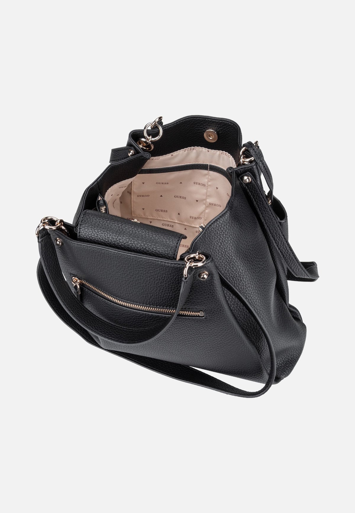 Guess Lorella Girlfriend 6230 Black Tote-tas