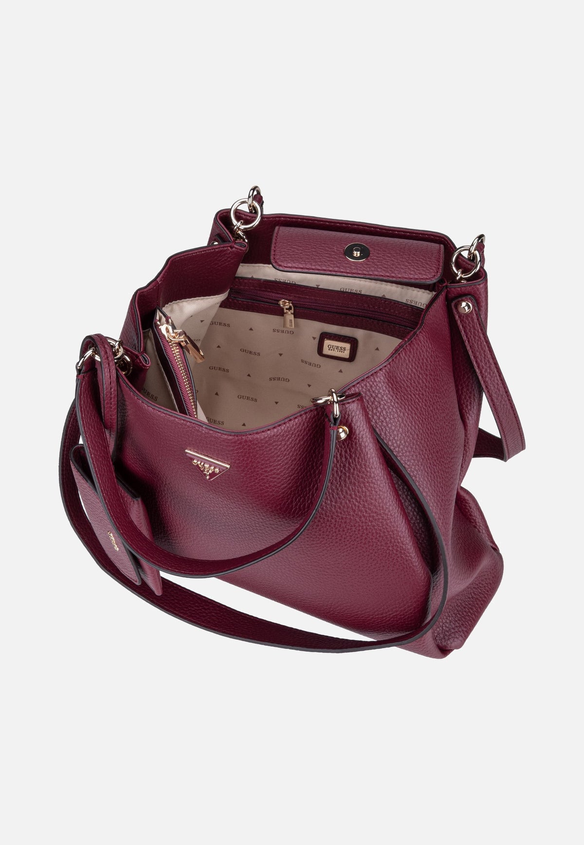 Guess Lorella Girlfriend 6230 Merlot Bolsa de mano