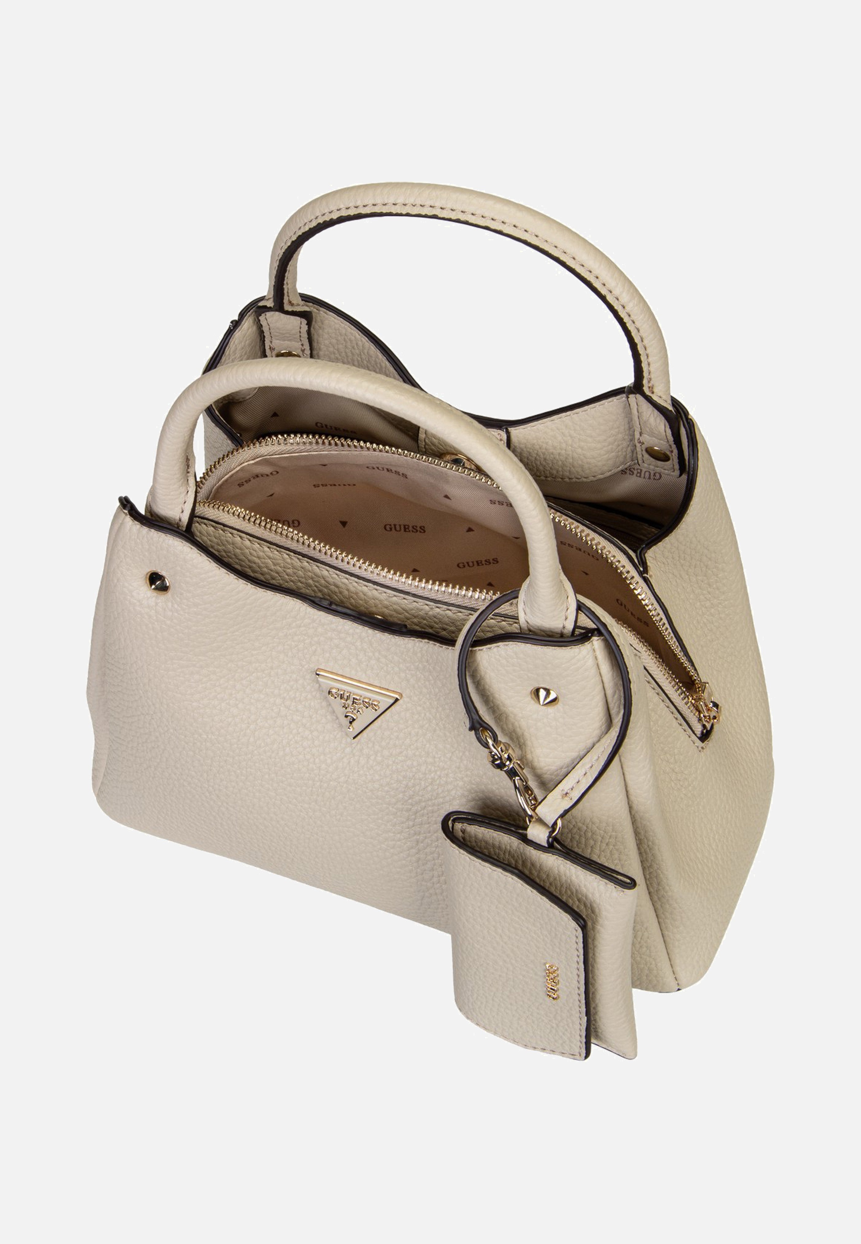 Guess Lorella Small Girlfriend 6220 Bone Borsa con manico