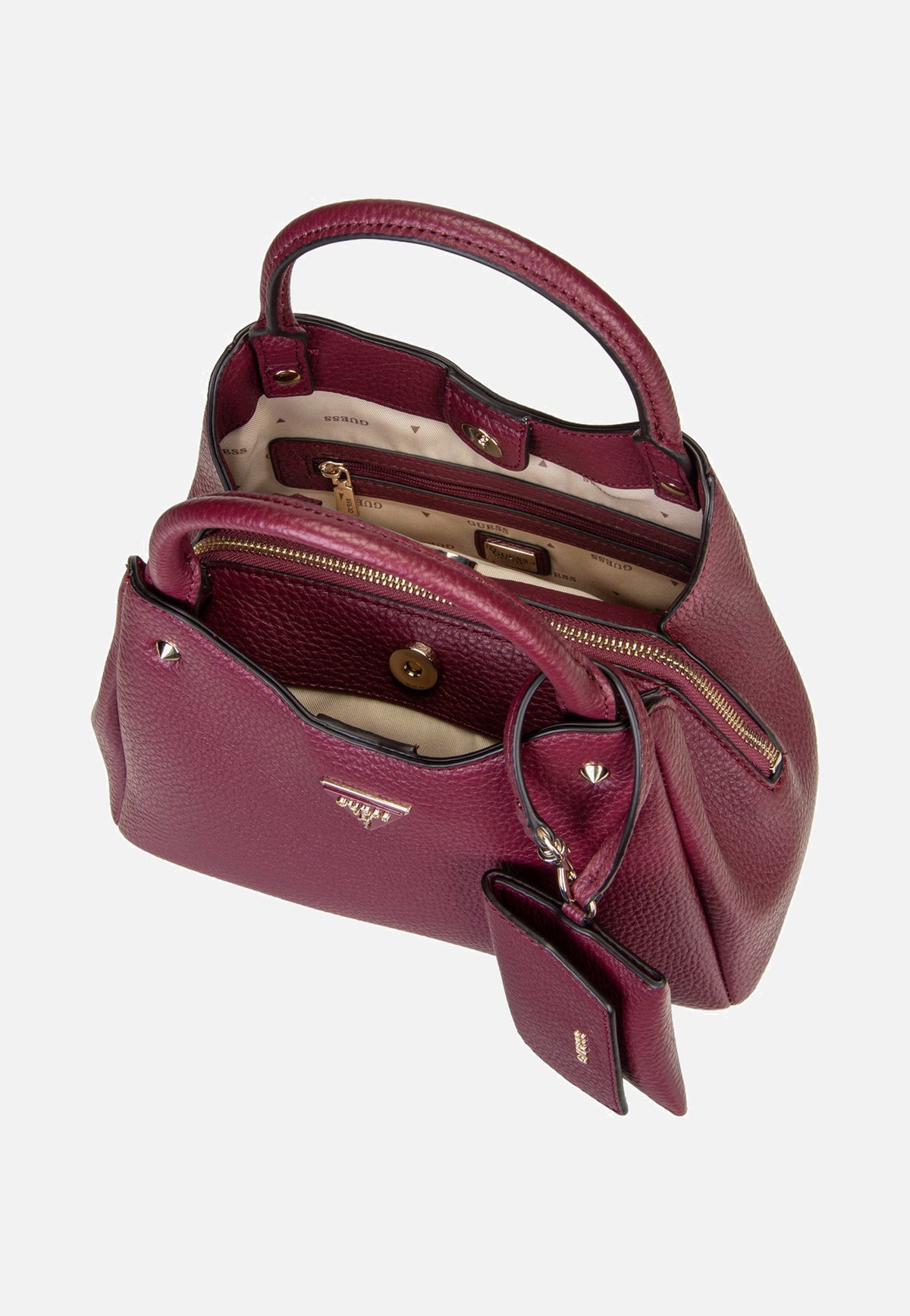 Guess Lorella Small Girlfriend 6220 Merlot Borsa con manico