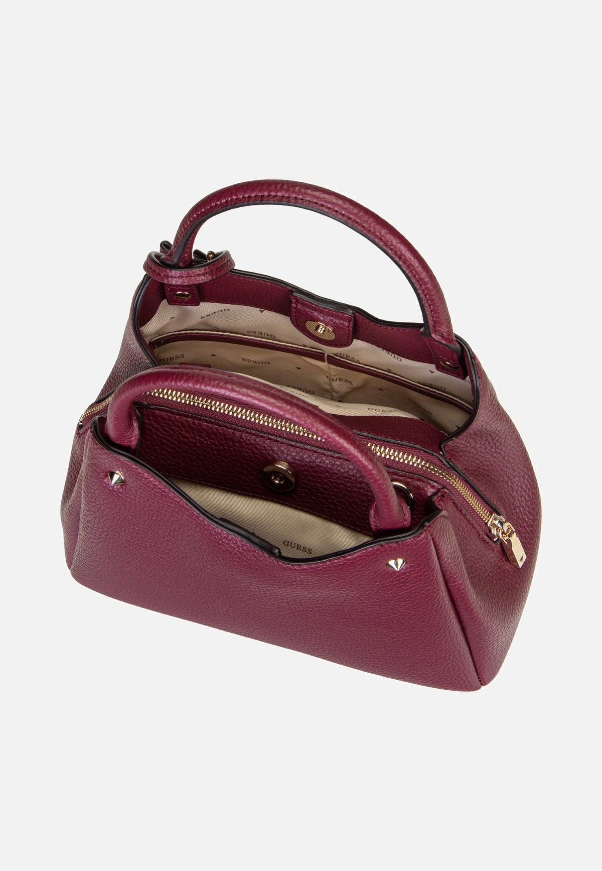 Guess Lorella Small Girlfriend 6220 Merlot Borsa con manico