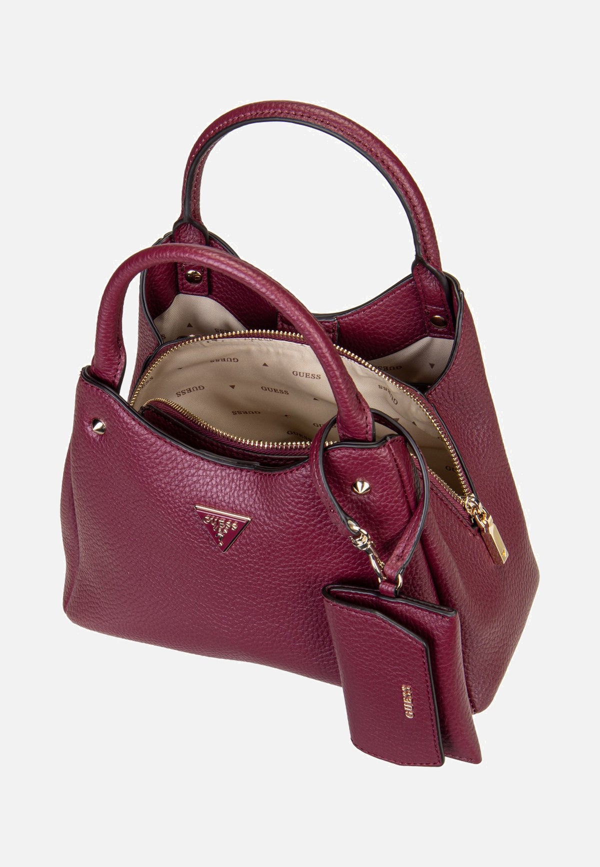 Guess Lorella Small Girlfriend 6220 Merlot Borsa con manico