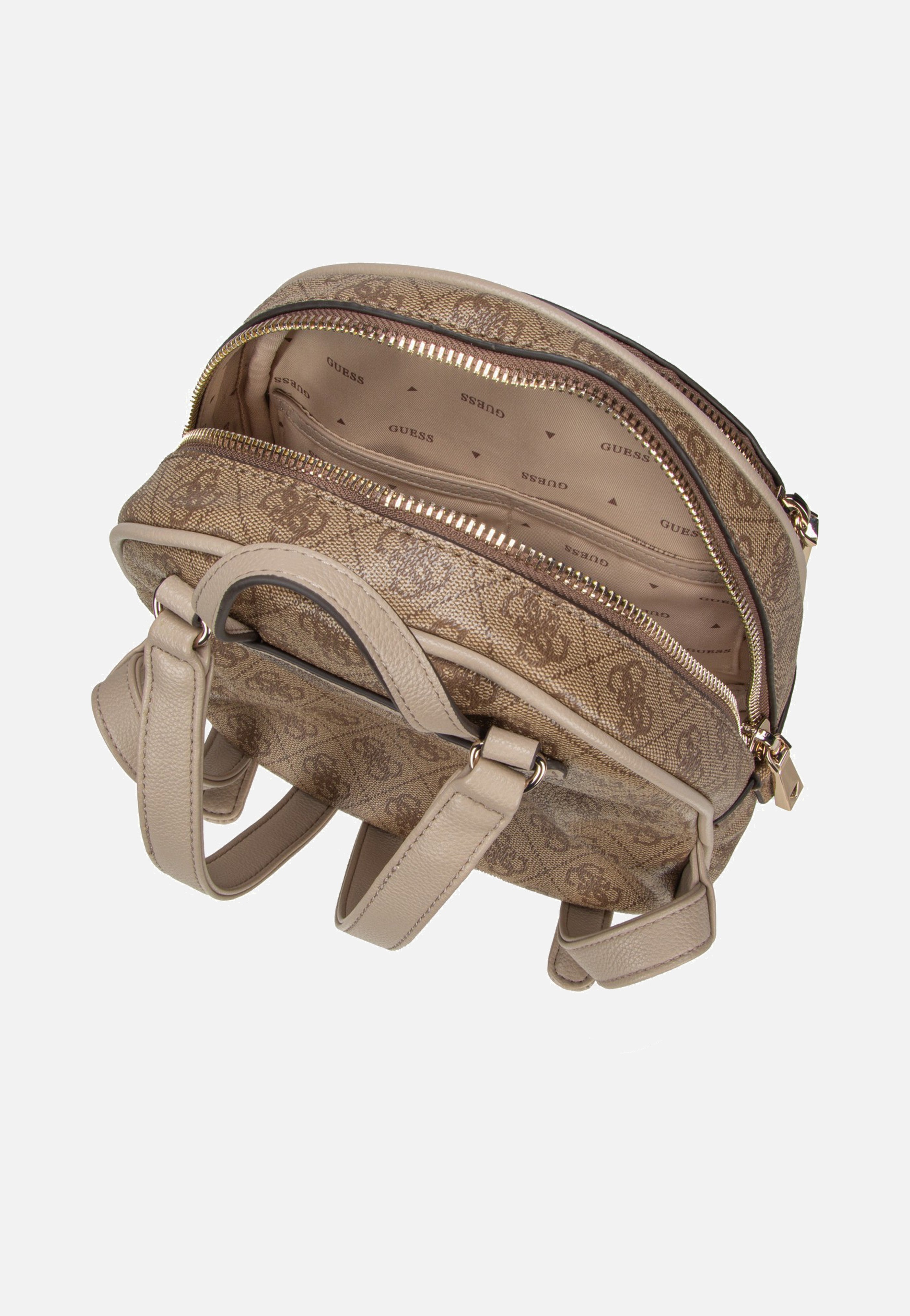 Guess - Manhattan II Latte Logo - Backpack | Women-Image