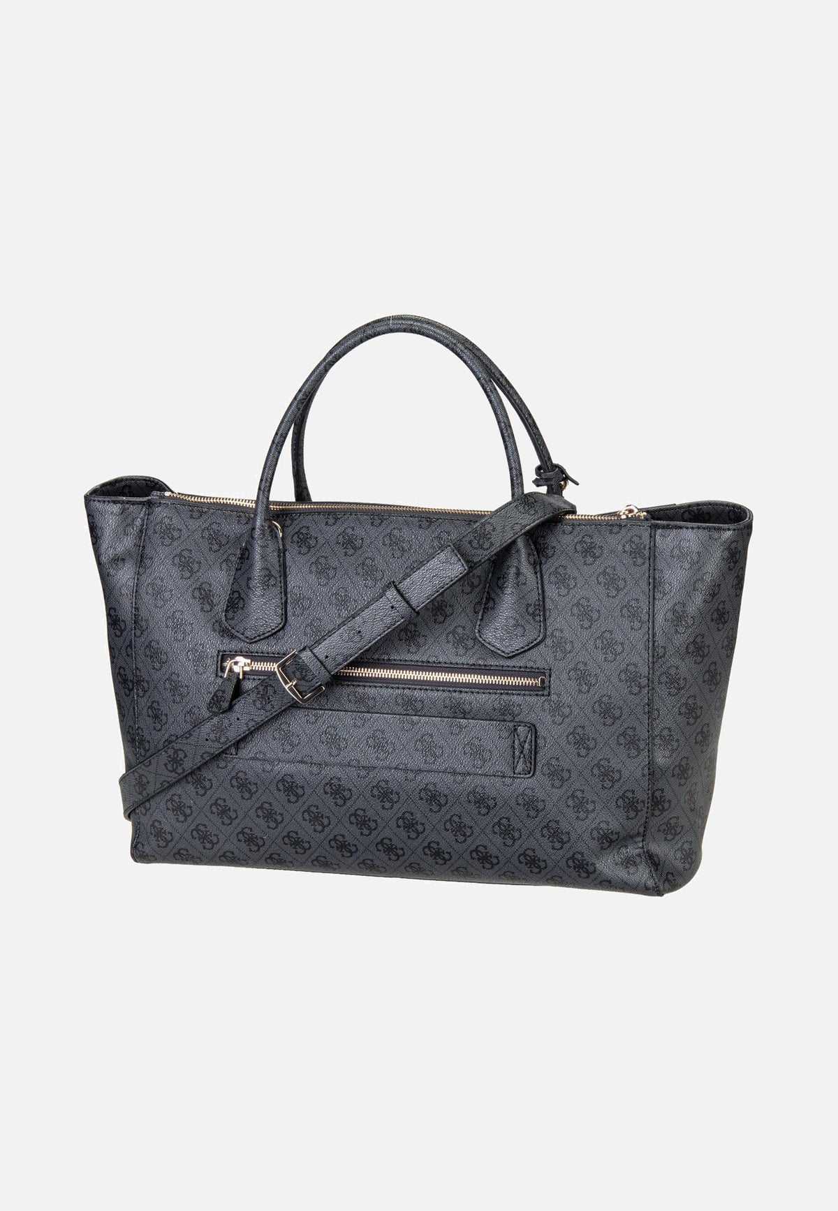 Guess Marissa Logo Tech 82240 Coal Logo Bolsa de mano
