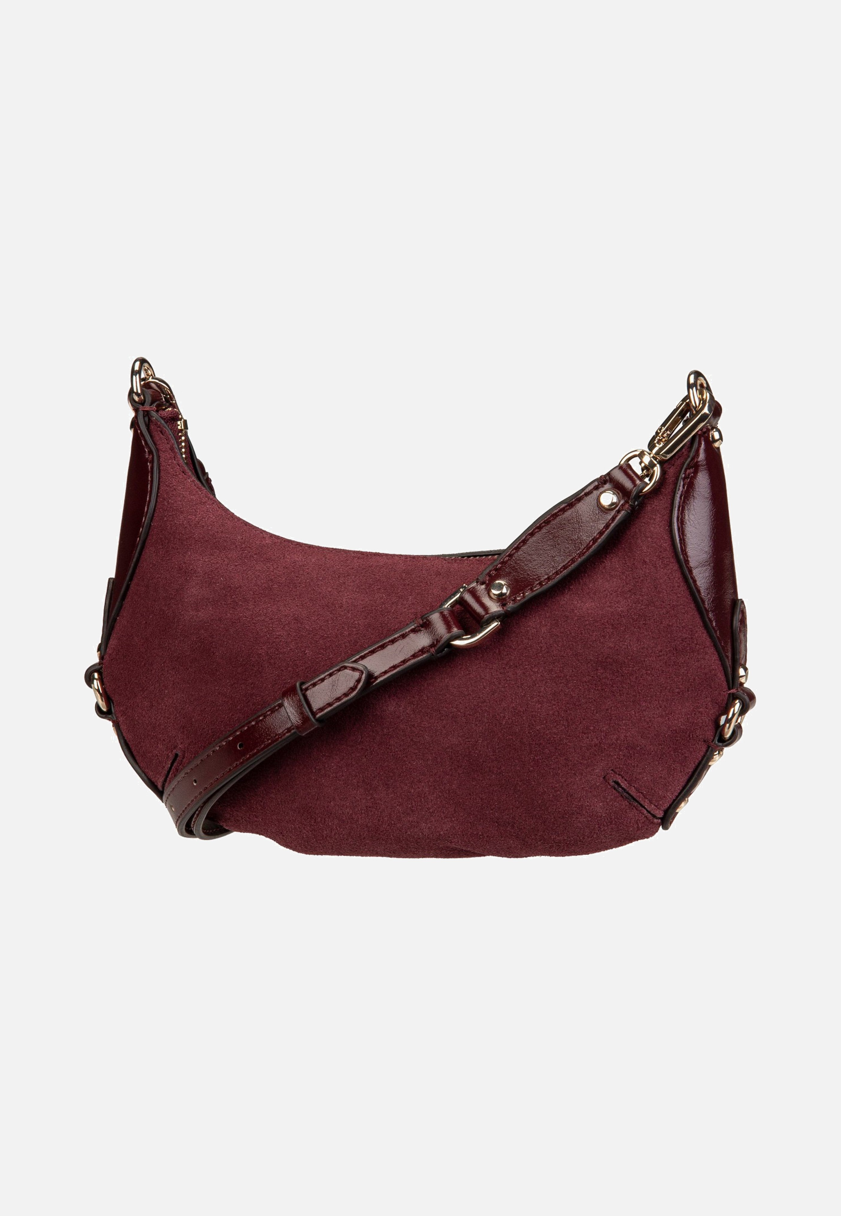 Guess Marsha Mini Crossbody Burgundy Crossbody Bag