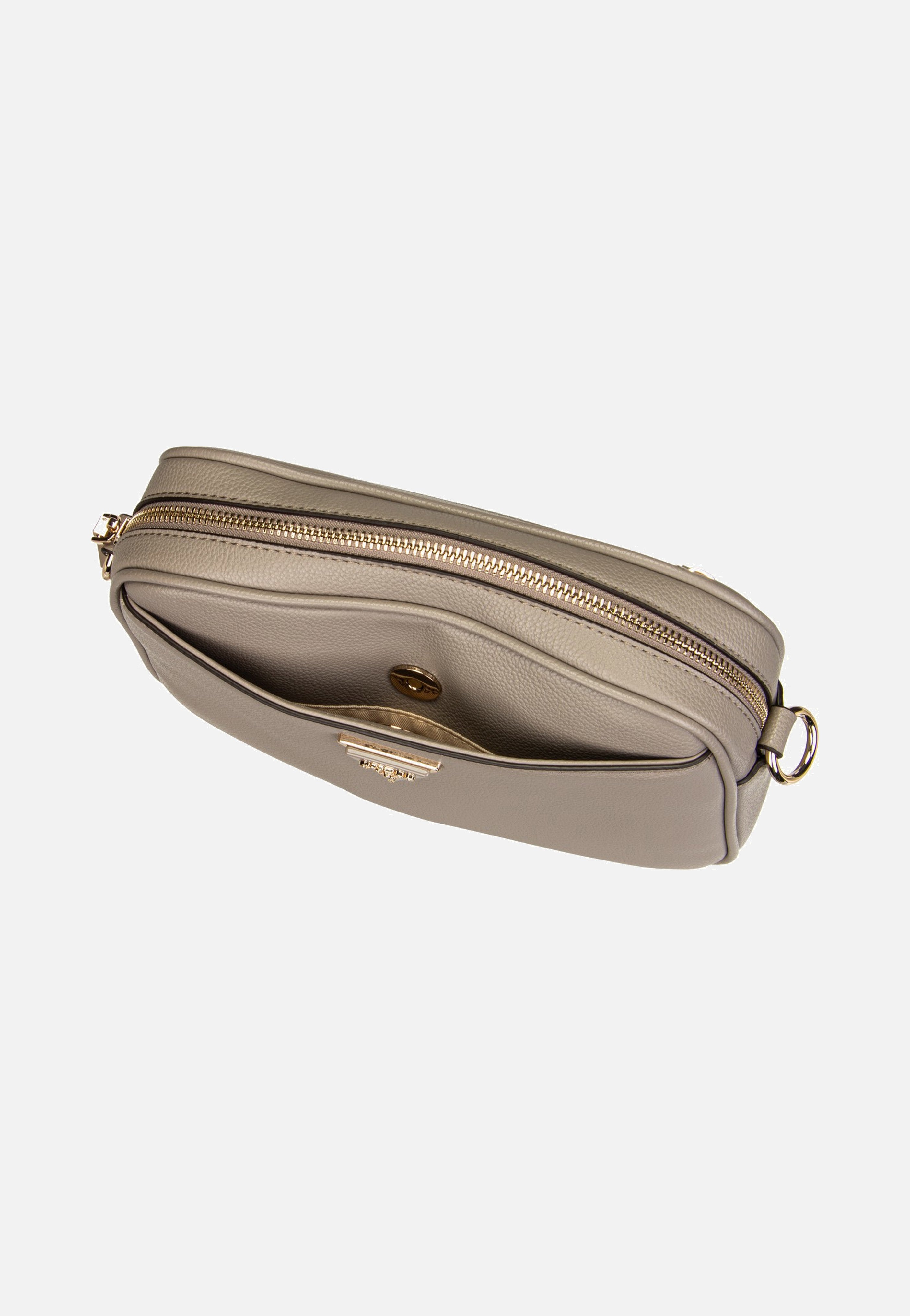 Guess Meridian 2 Camera Bag 74140 Dark Taupe Crossbody Bag