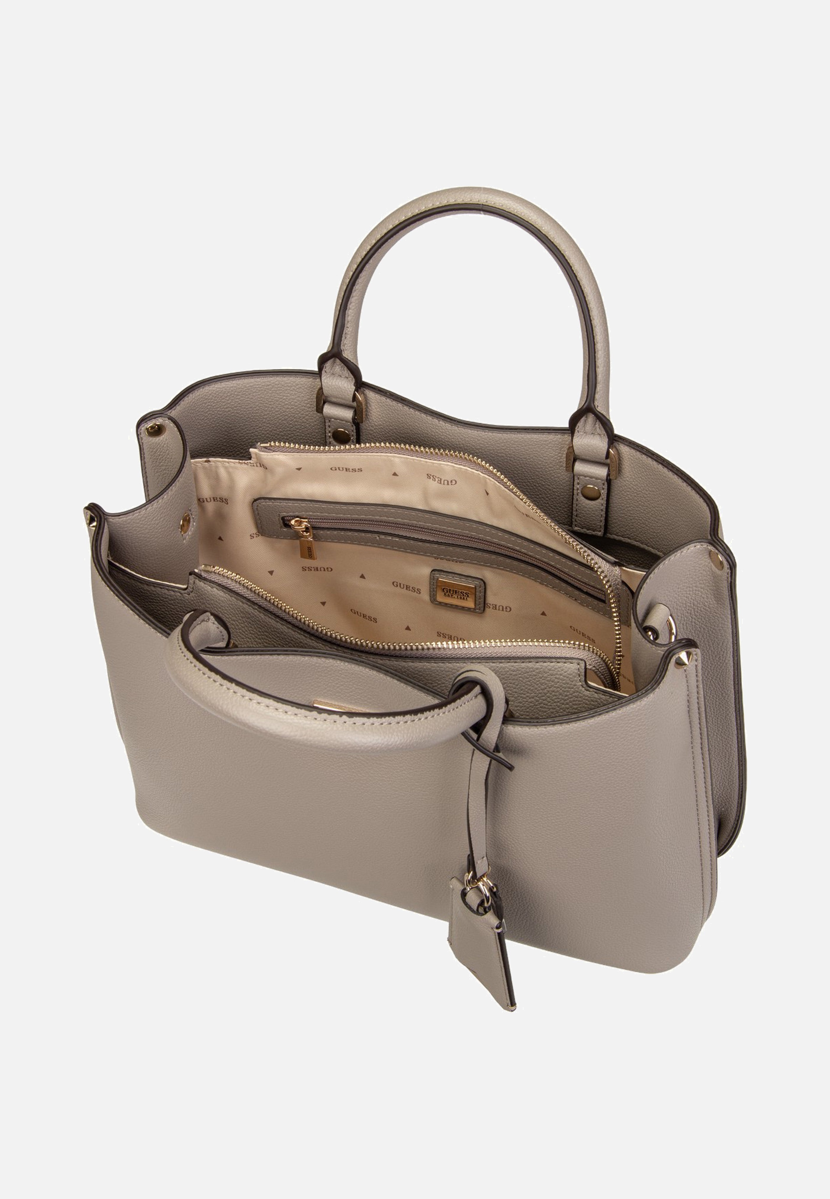 Guess - Meridian II Girlfriend SAT 74060 Dark Taupe - Satchel | Women-Image